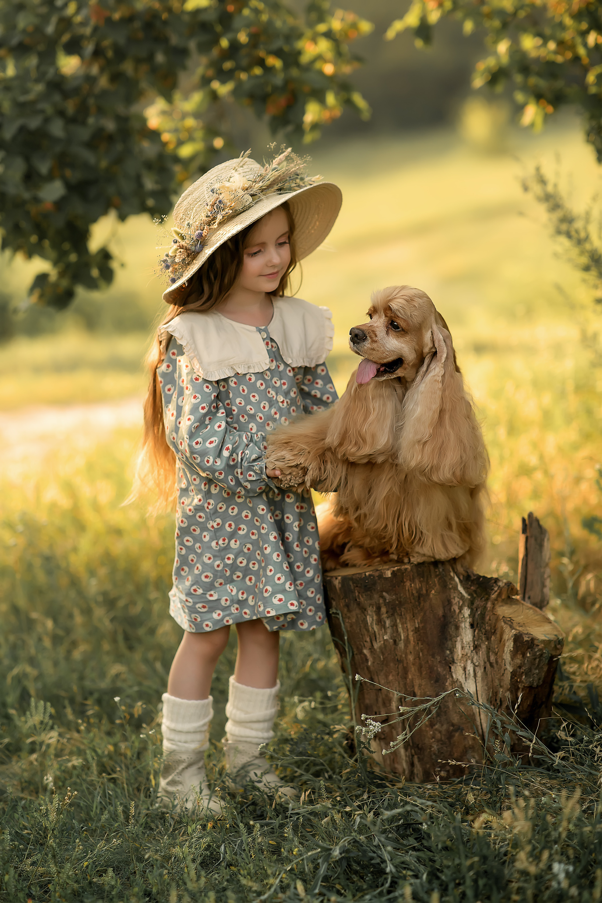 Полина с собачкой. Фотограф на крещение и венчание