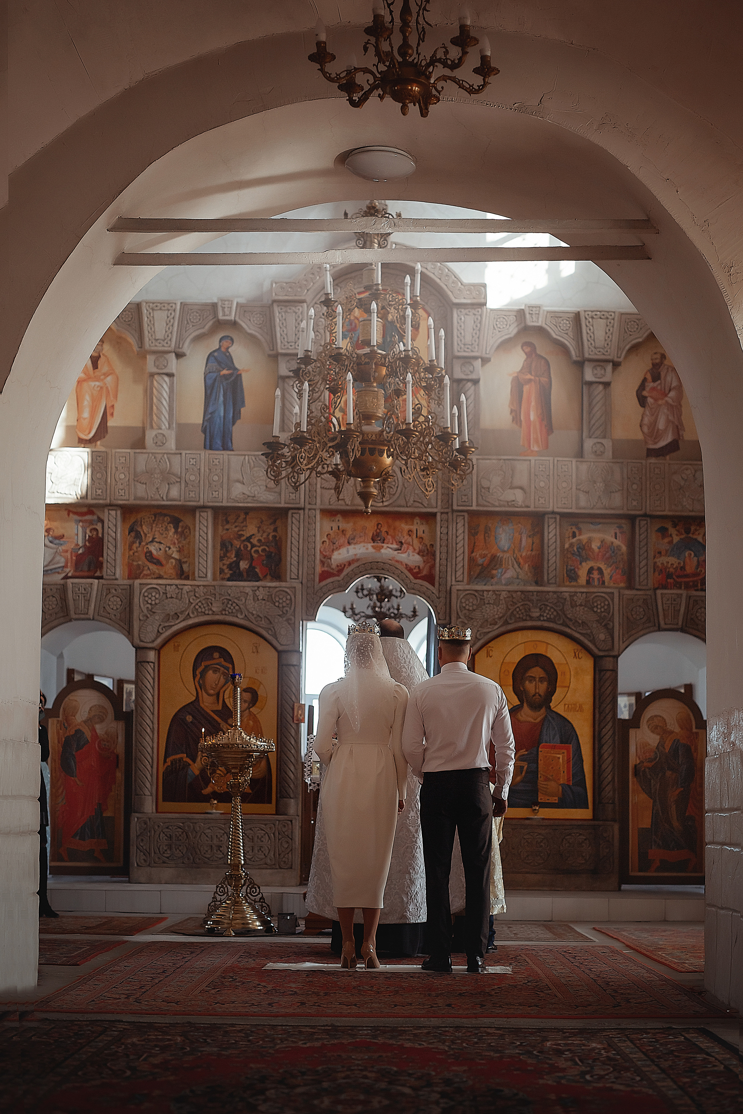 Венчание Сергея и Ксении Тихвино-Онуфриевский храм. Фотограф на крещение и венчание