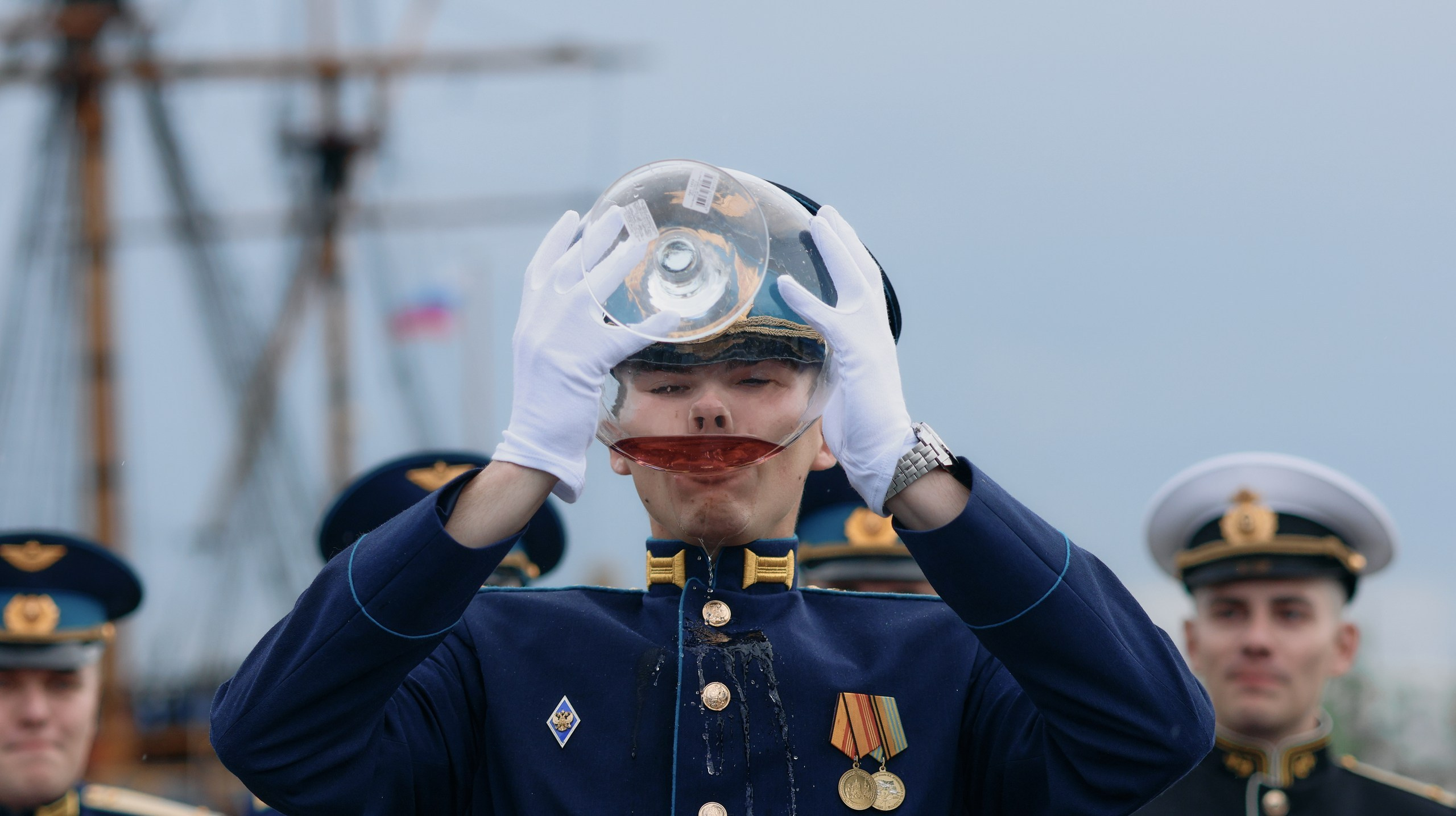 Выпуск Военно Воздушной Академии. Свадебный и репортажный фотограф Дмитрий Кононенко