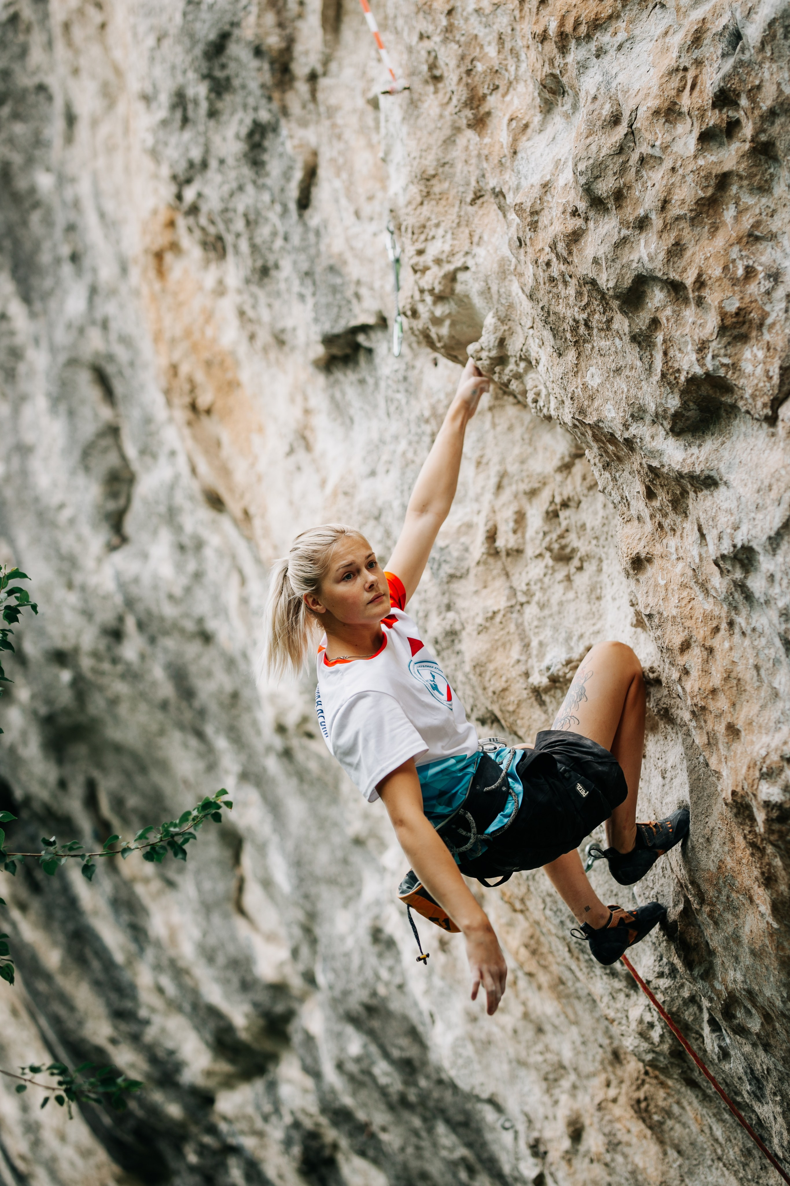 Соревнования по скалолазанию. Фотограф в Крыму