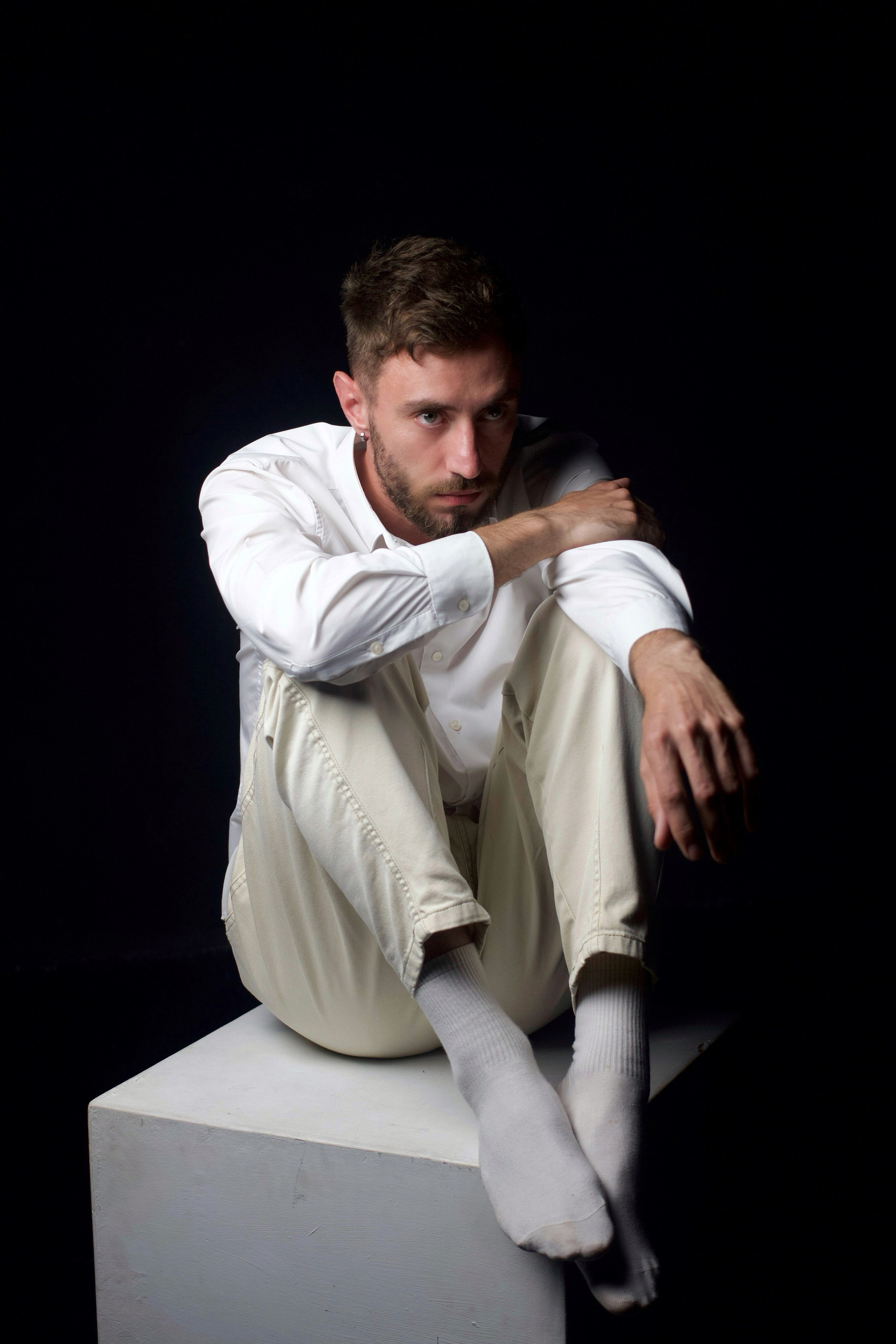 Иван, студия VOGUE. Photography Eva