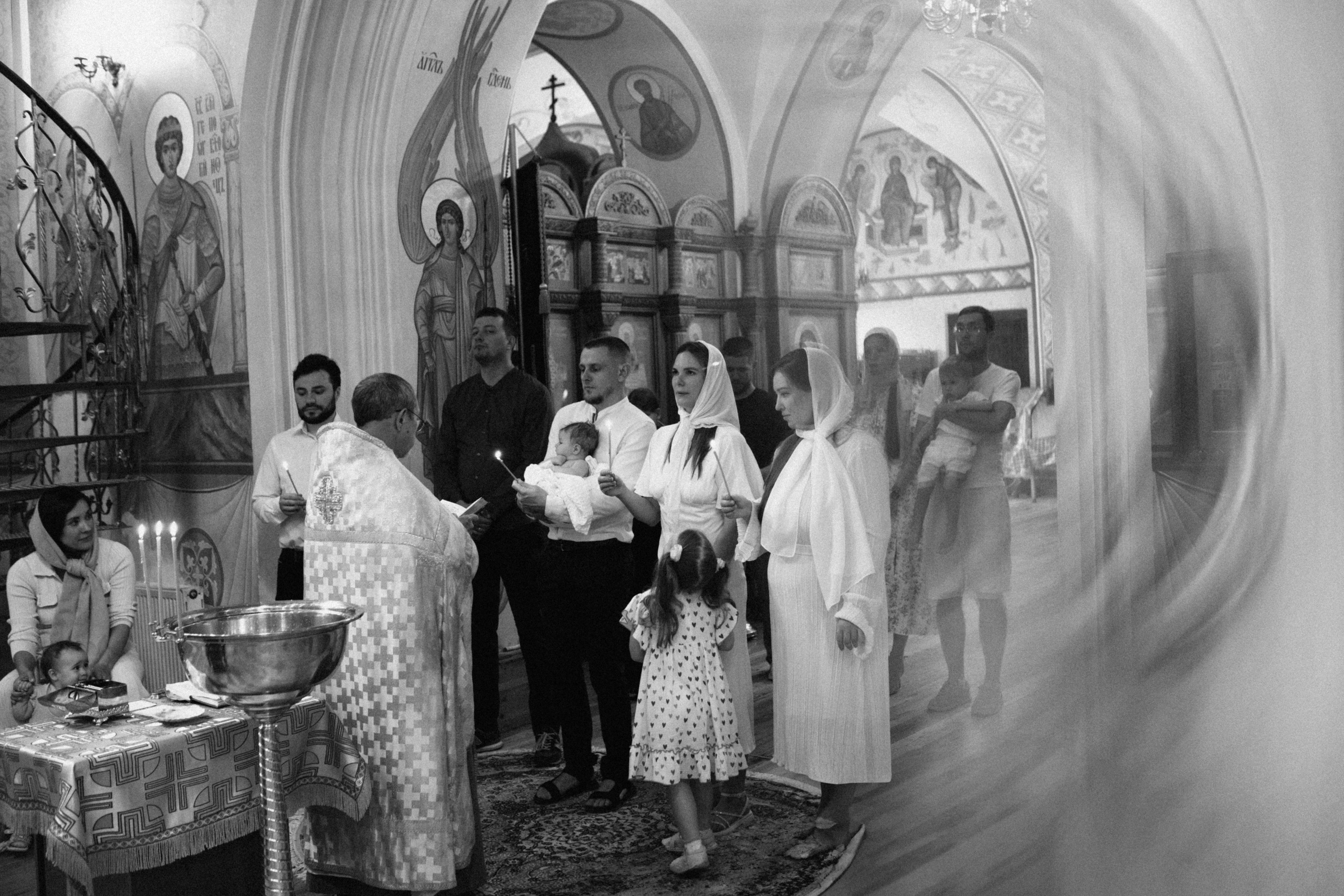 Таинство Крещения Ясны и Марка. Семейный фотограф Москва Наталия Осьмакова