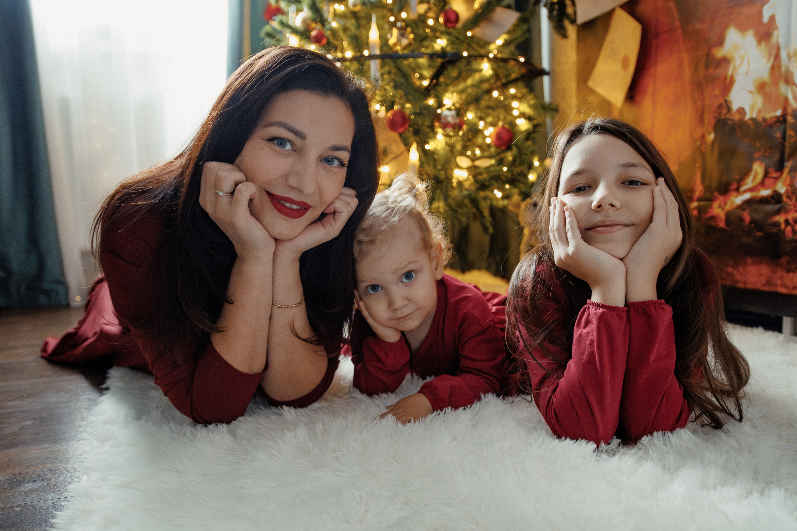 Анастасия и дочки. Диана фотограф в Краснодаре