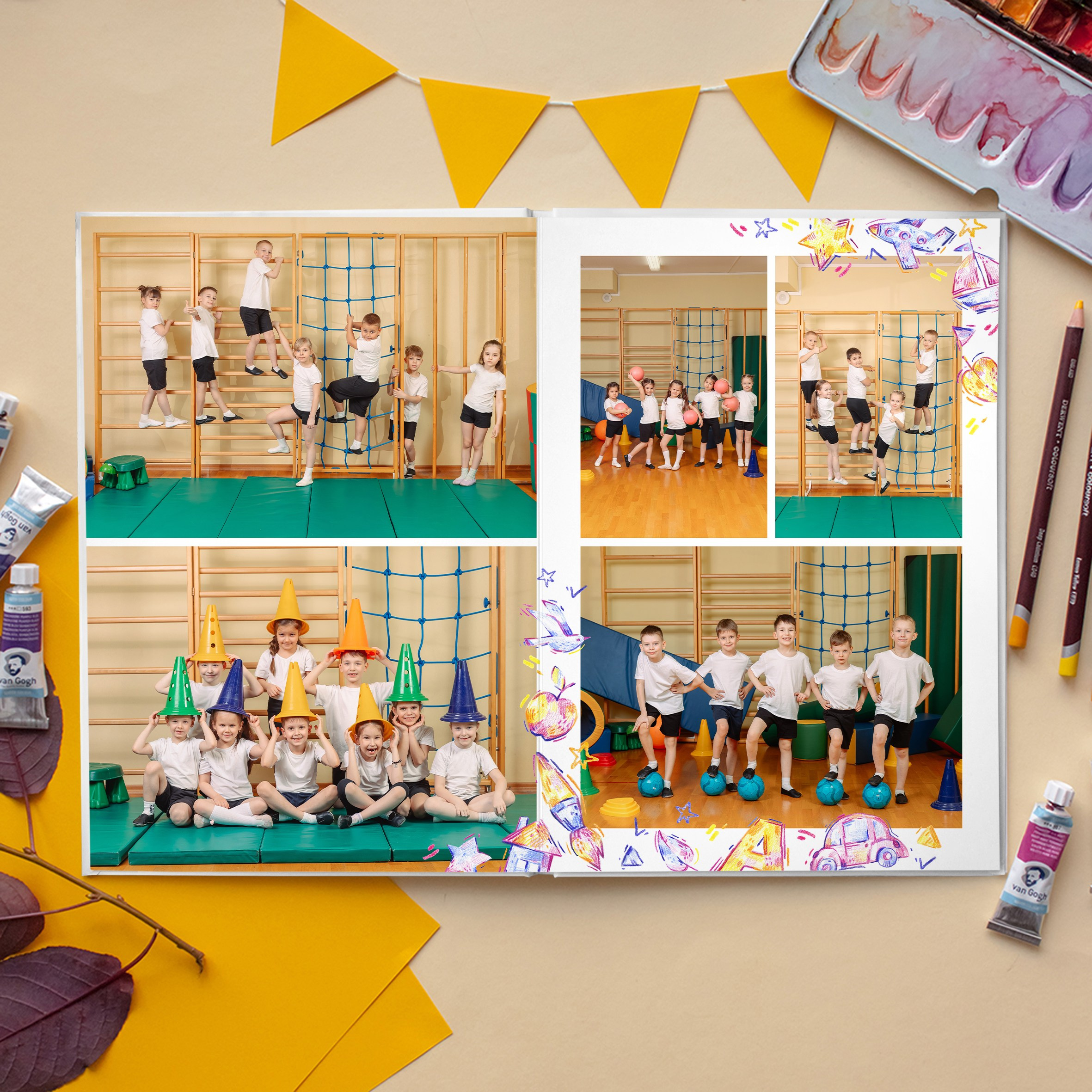 Выпускной альбом S для детского сада. REPEYBOOK | Выпускные альбомы для детского сада и класса