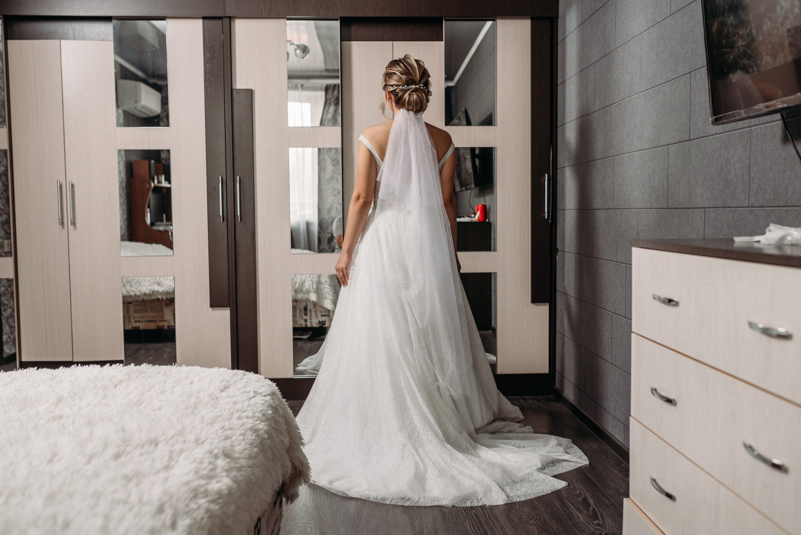 Сборы невесты. Свадебная съёмка в Москве