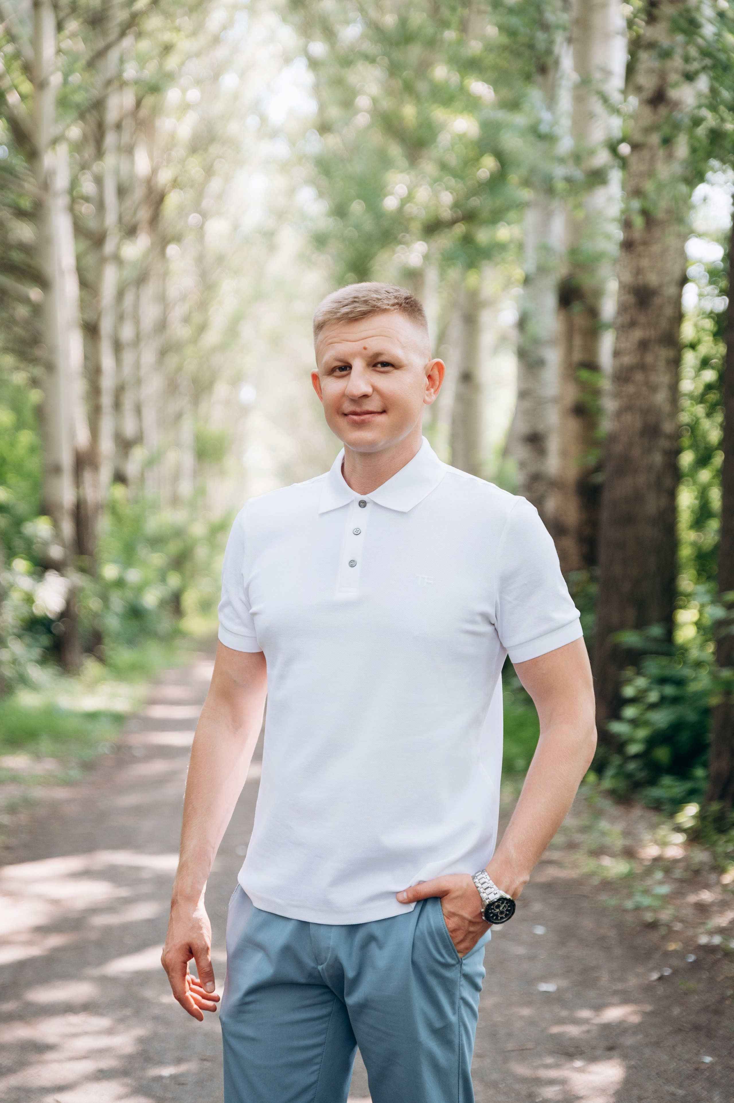 Прогулка по парку. Фотограф в Новосибирске