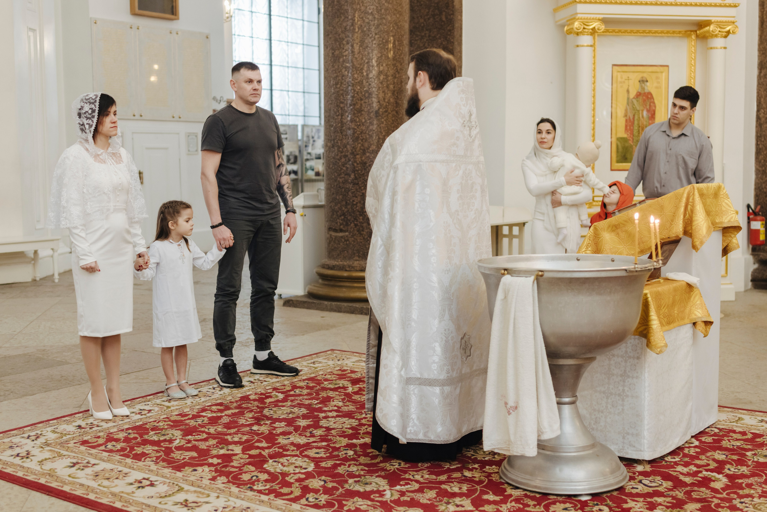 Крещение Софийский собор Пушкин. Фотограф на крещение в Санкт Петербурге