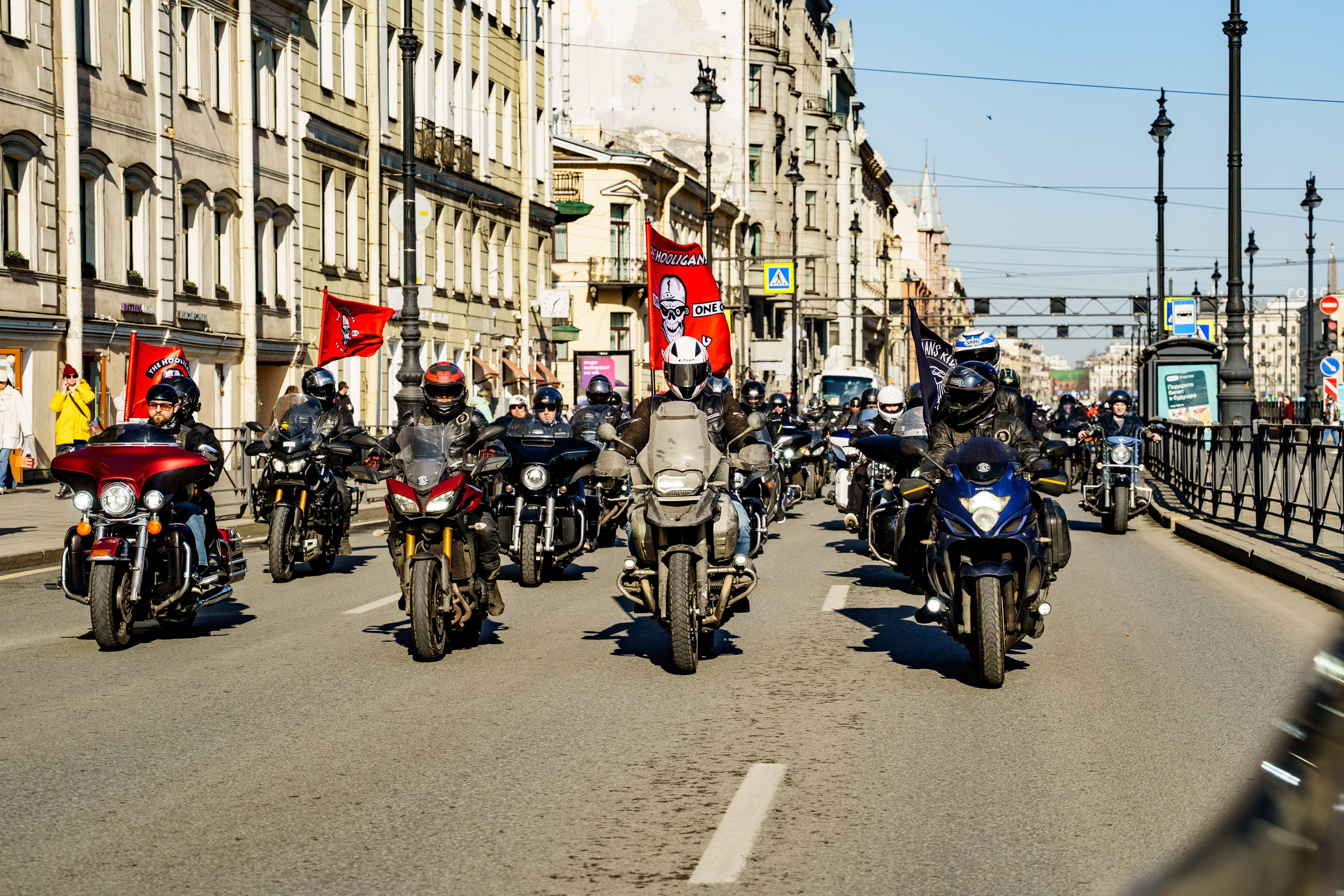Прохват мотоклуба Norman Riders ч.1. Концертный и репортажный фотограф в Санкт-Петербурге Слава Пахомов