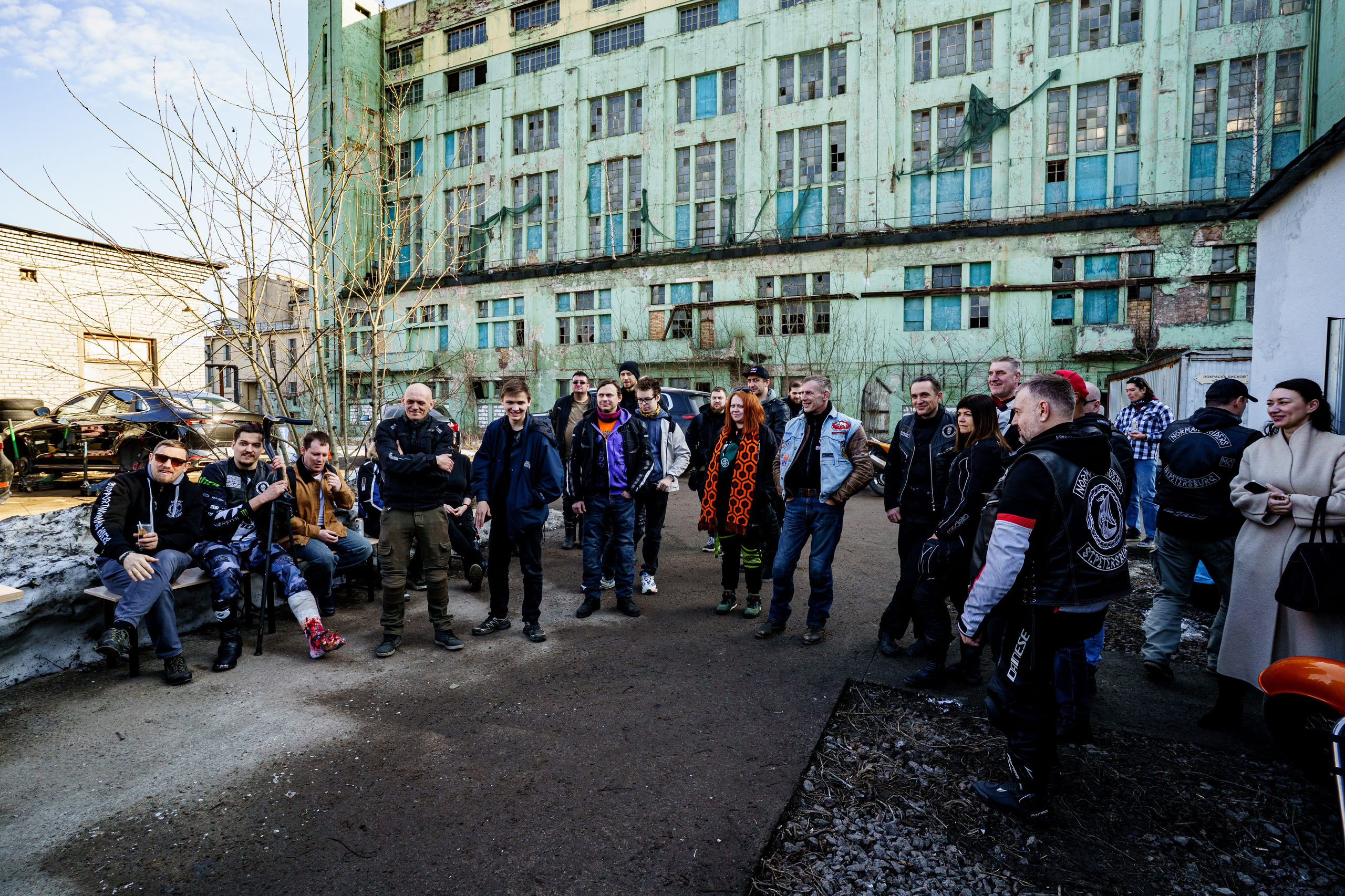 Прохват мотоклуба Norman Riders ч.2. Концертный и репортажный фотограф в Санкт-Петербурге Слава Пахомов