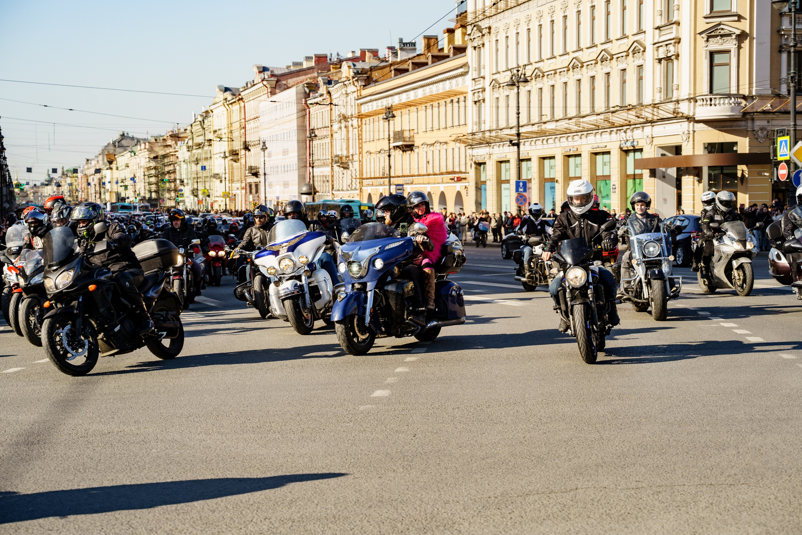 Прохват мотоклуба Norman Riders ч.1. Концертный и репортажный фотограф в Санкт-Петербурге Слава Пахомов