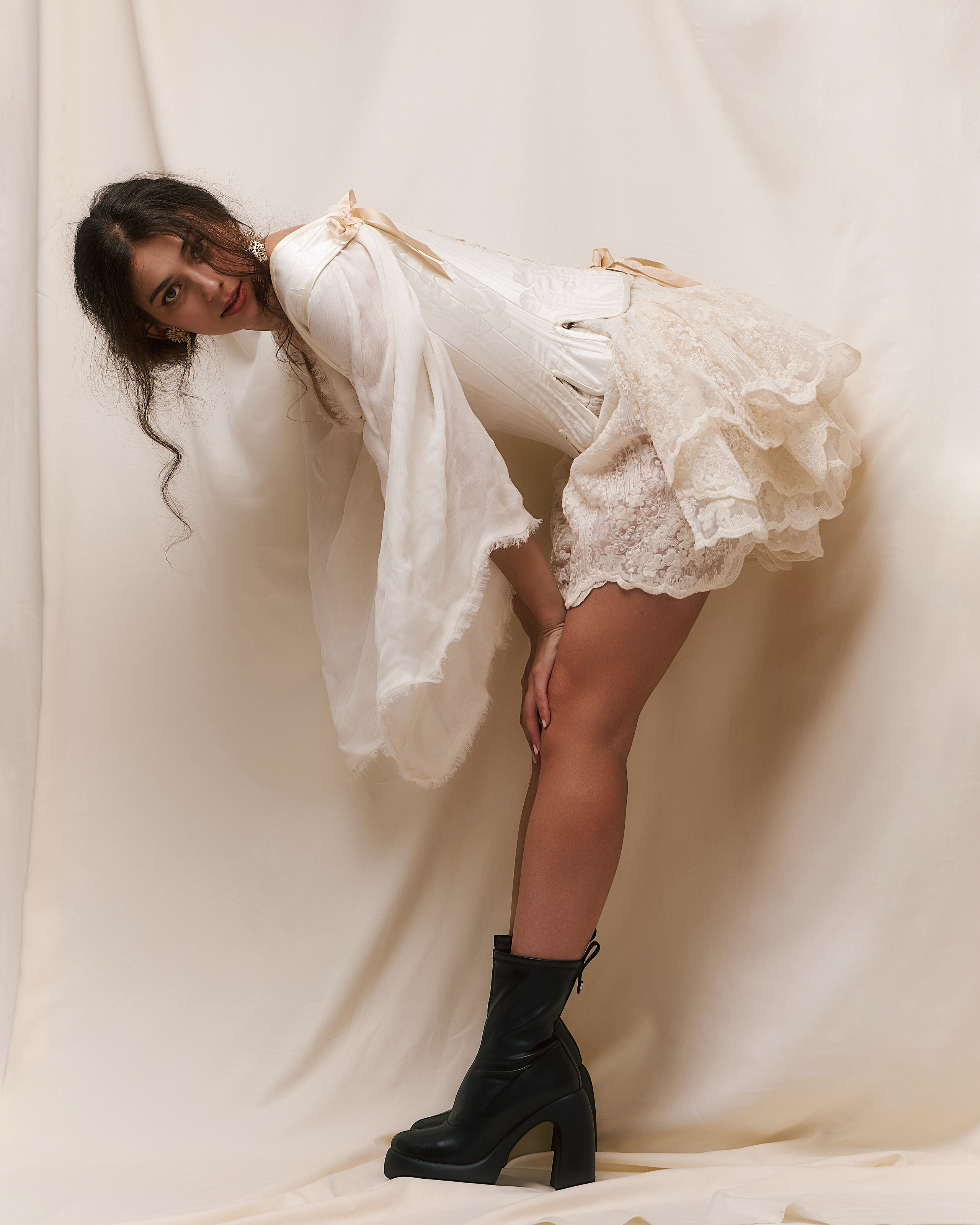 Lookbook съемка для бренда корсетов Il guardaroba di una cortigiana. Фотограф в Санкт-Петербурге и Москве