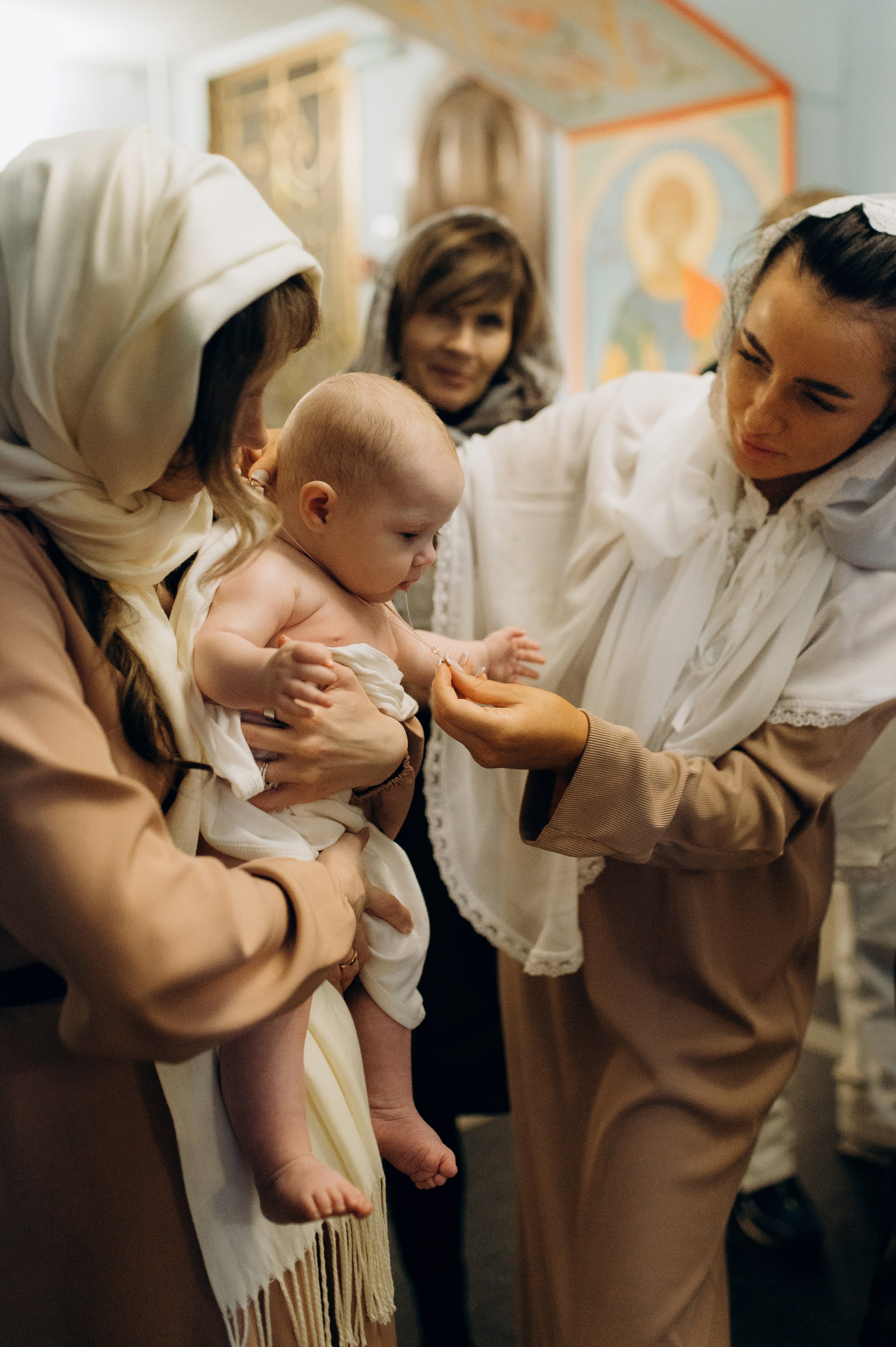 Фотограф на таинство крещения в Новосибирске