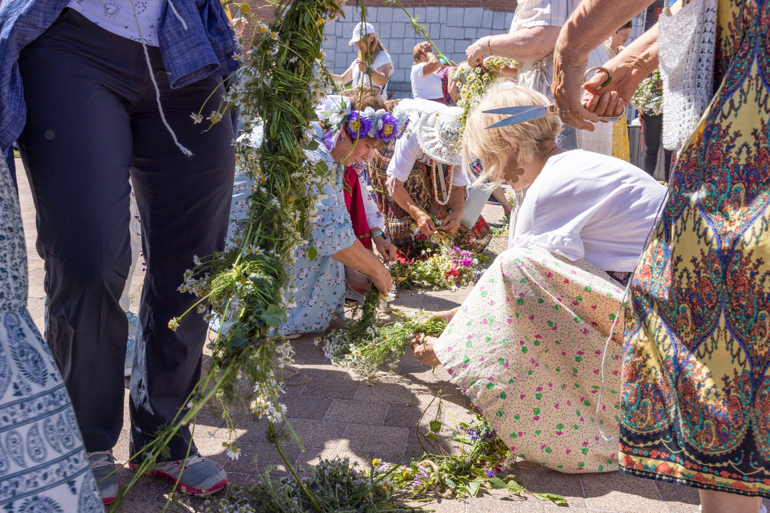 Фестиваль «Ромашковый хоровод». Северная ходьба. Фотограф в Туле Крупский АнДРей. Фотостудия «КАДР71» в Туле