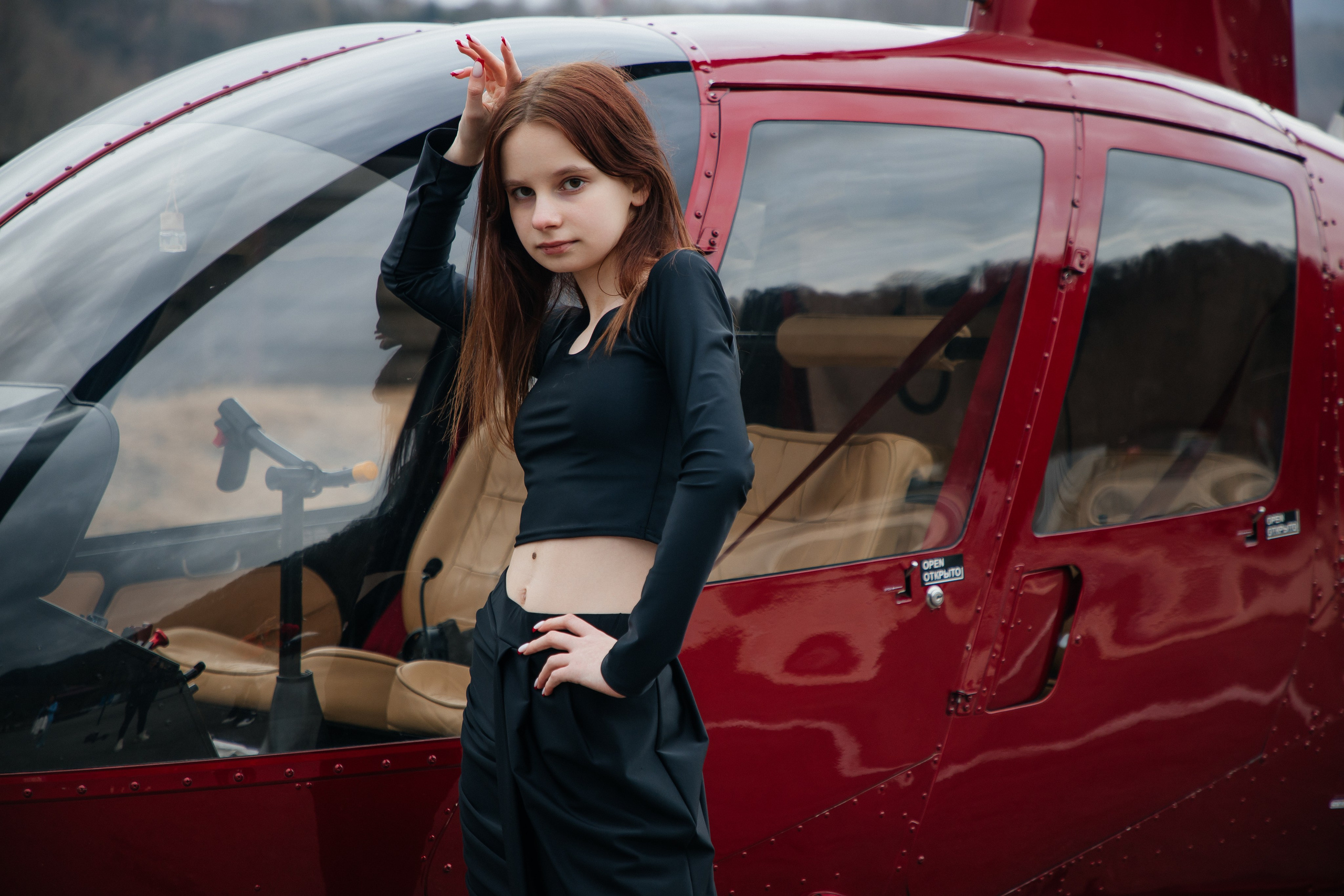 Aviation Style. Efimova Model Agency