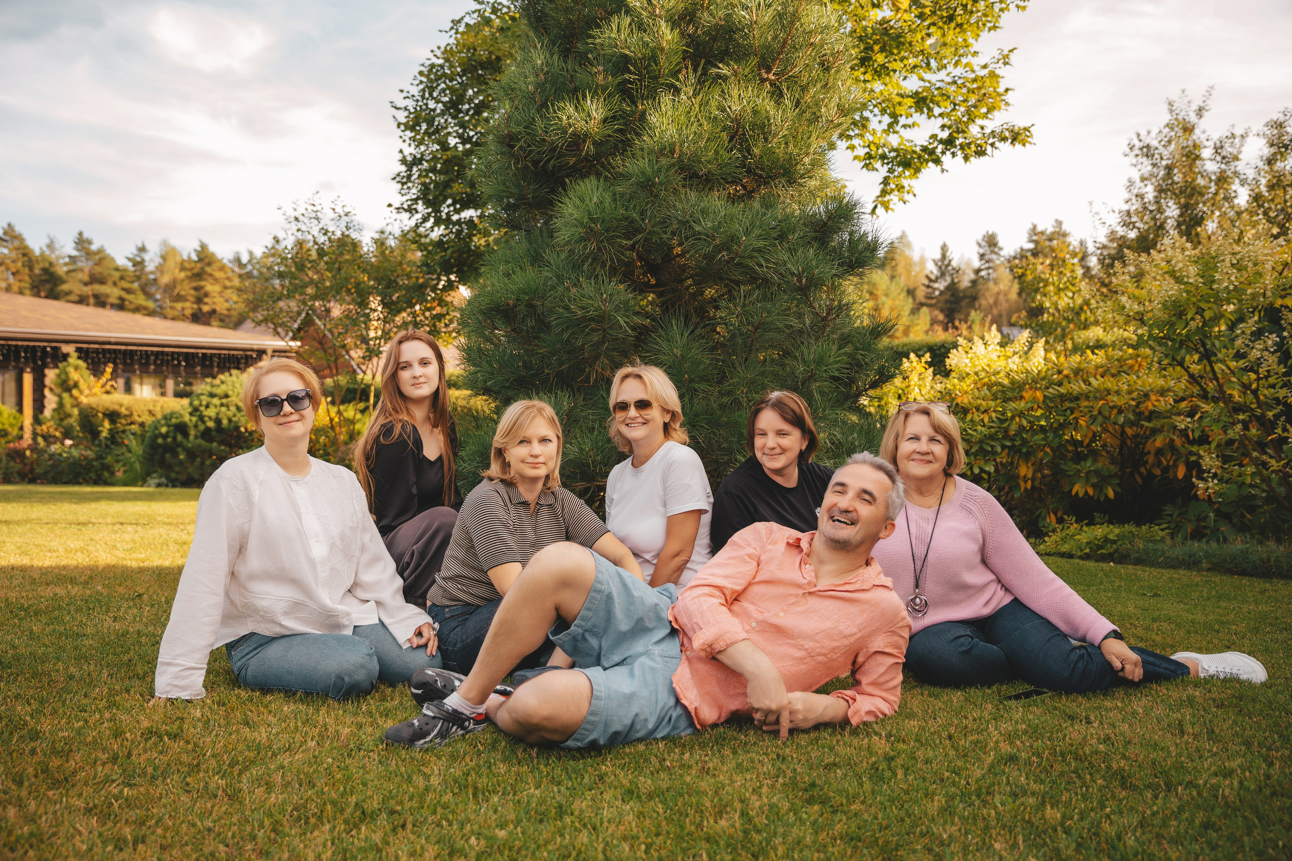 Юбилей на даче. Семейный и женский фотограф в Москве Надежда Воробьева