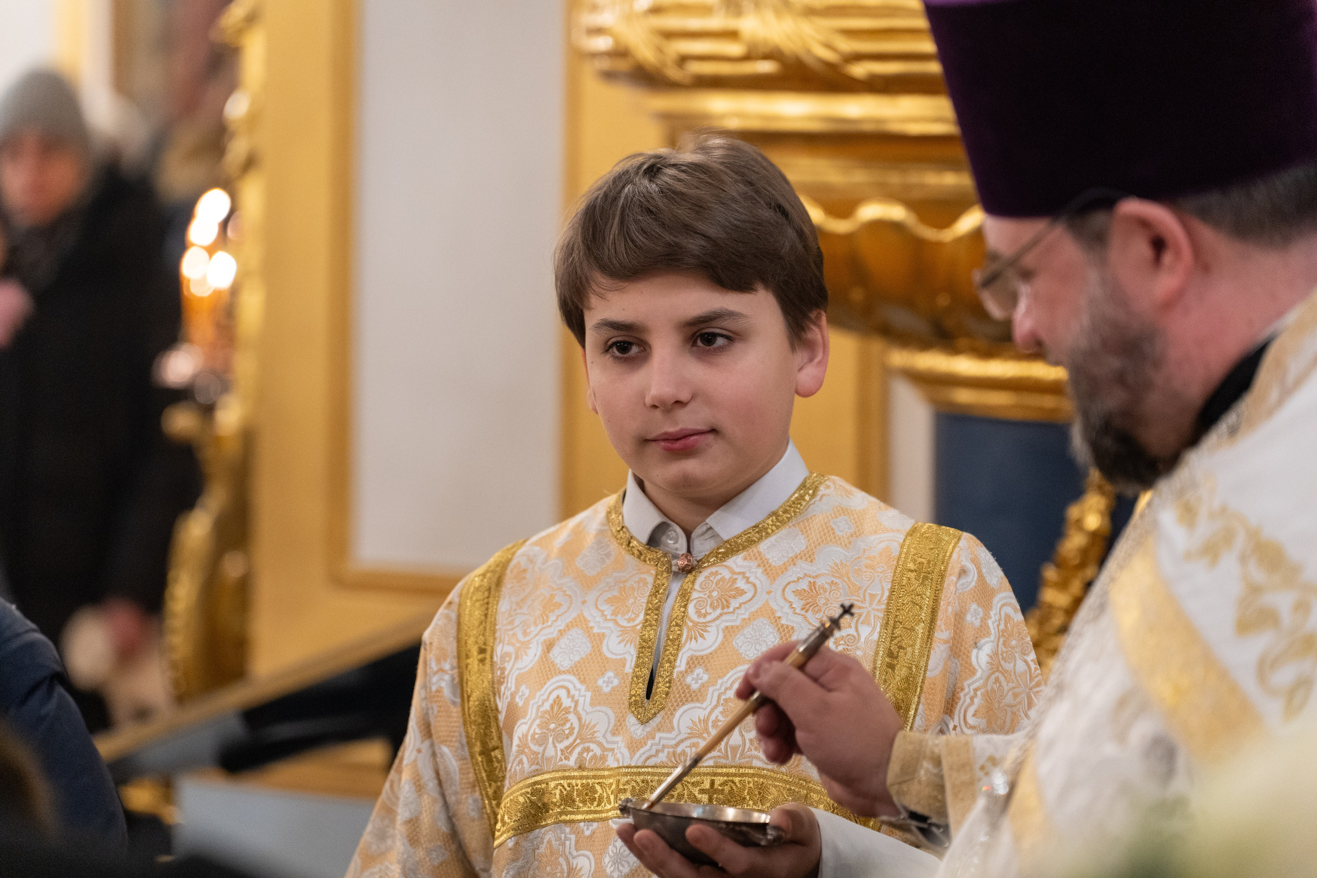 Праздничное бдение в Николо-Богоявленском морском соборе. НИКОЛО-БОГОЯВЛЕНСКИЙ МОРСКОЙ СОБОР