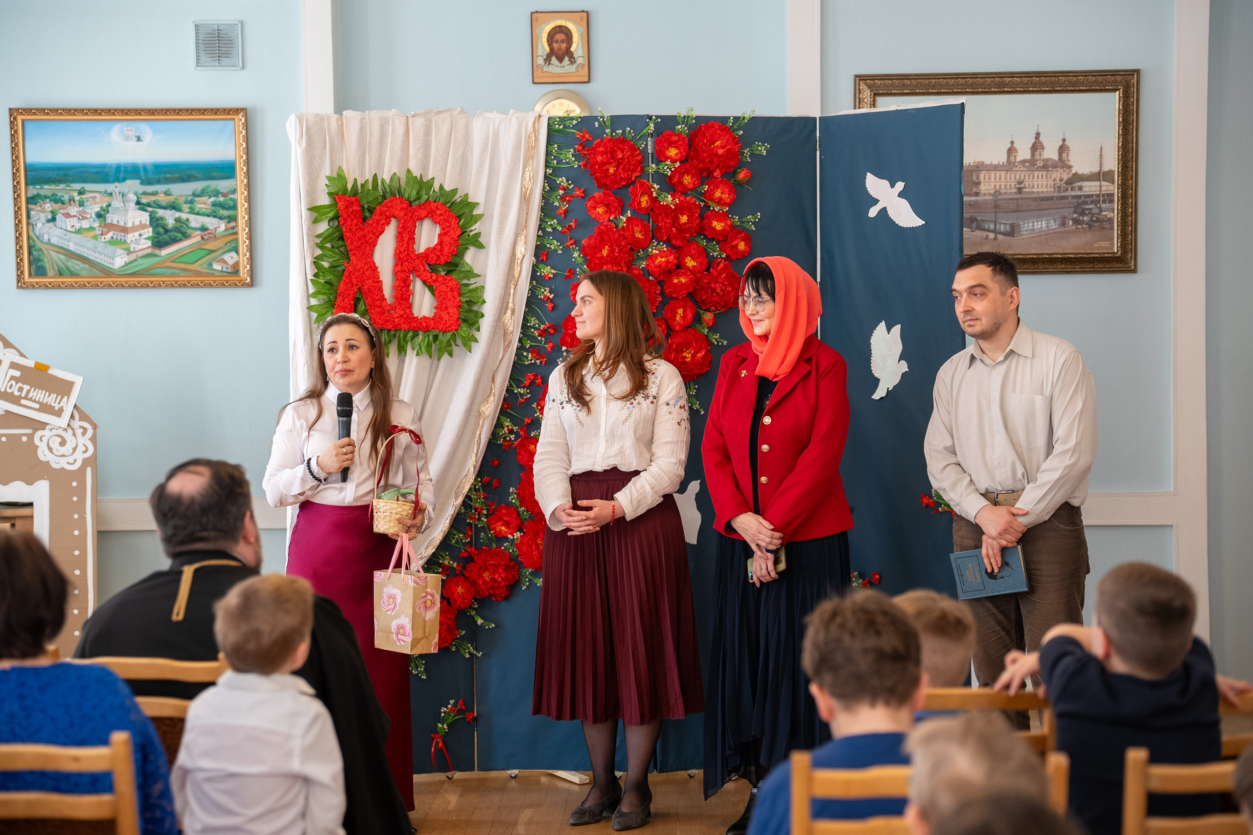 СВЕТЛАЯ ПАСХА В ВОСКРЕСНОЙ ШКОЛЕ. НИКОЛО-БОГОЯВЛЕНСКИЙ МОРСКОЙ СОБОР