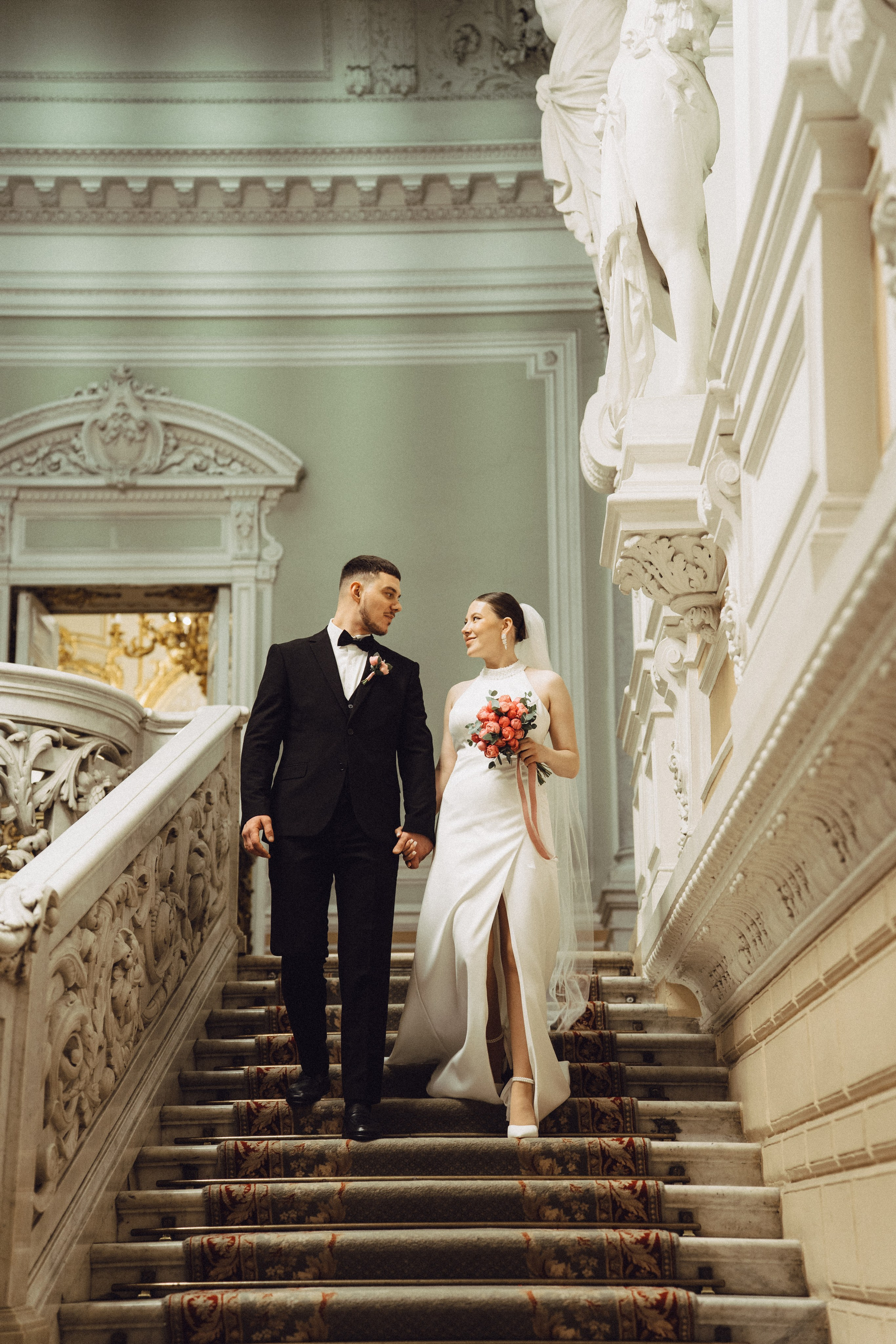 СВАДЕБНАЯ СЬЕМКА В ПЕВОМ ДВОРЦЕ БРАКОСОЧЕТАНИЯ. Профессиональный фотограф, Санкт-Петербург — Виктория Богомолова