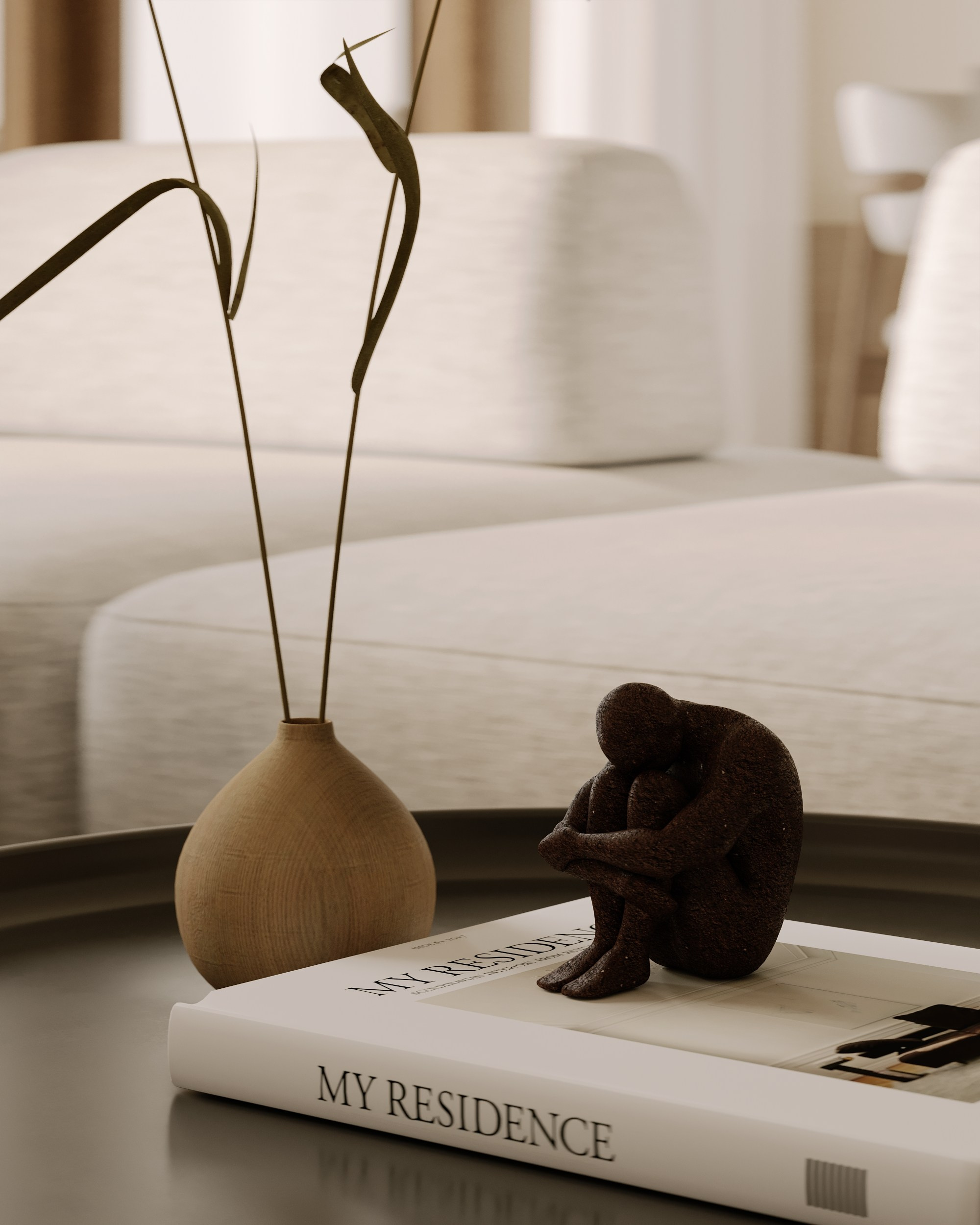 Japandi. 3D Визуализация интерьеров и архитектуры — Никита Афиногенов