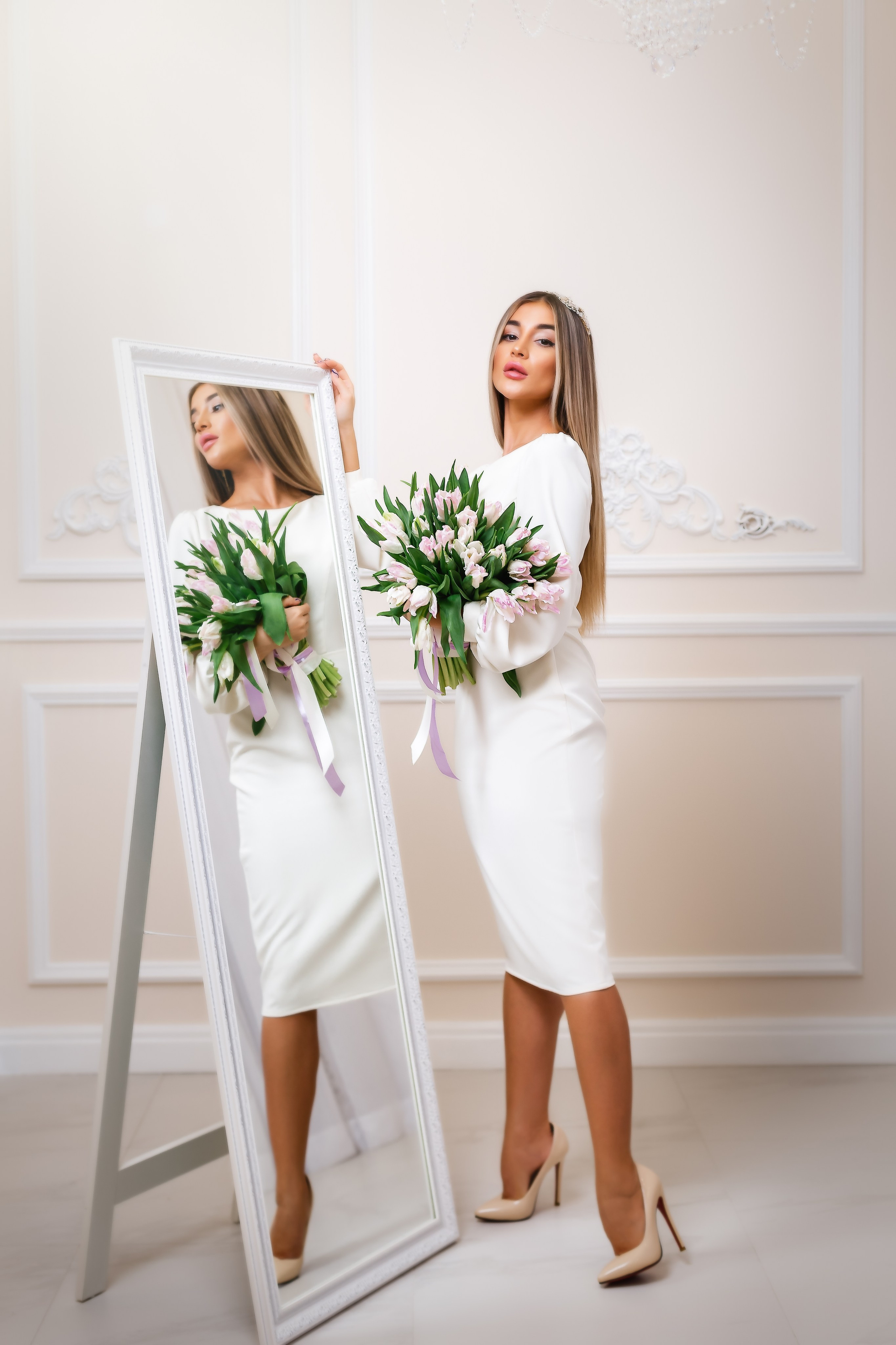 Фотосессия невесты в студии. Фотограф Ильхам Сибгатуллин Казань