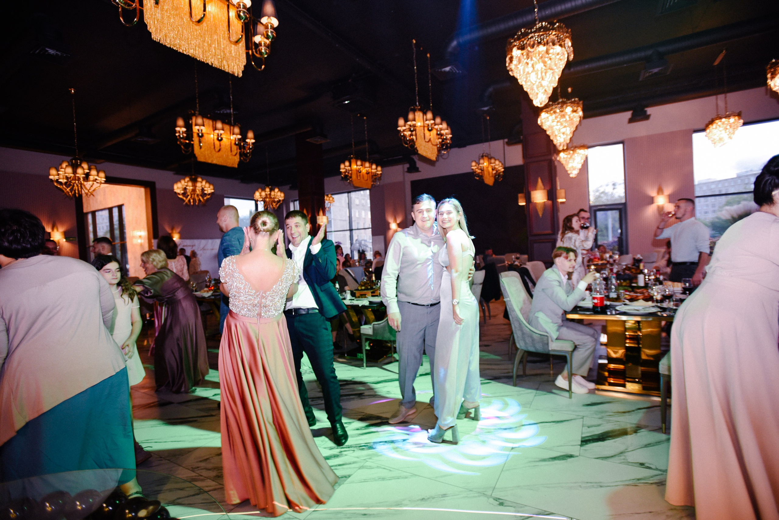 Виктор и Ангелина Банкет на 100 гостей Ресторан Segreto. Фотограф Лола Волна, город Москва