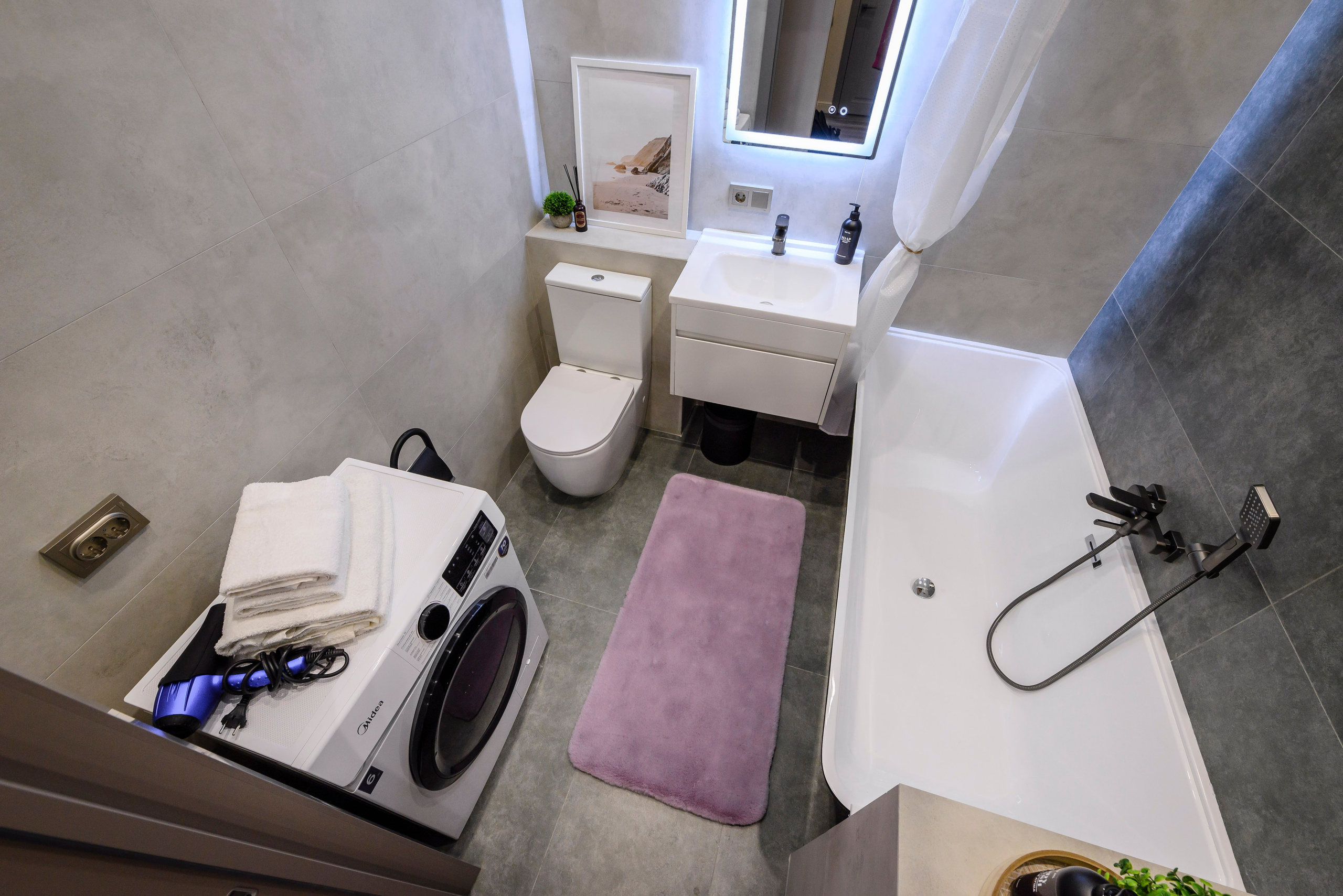 Квартира для аренды в ЖК Almatym. Интерьерный и репортажный фотограф в Алматы