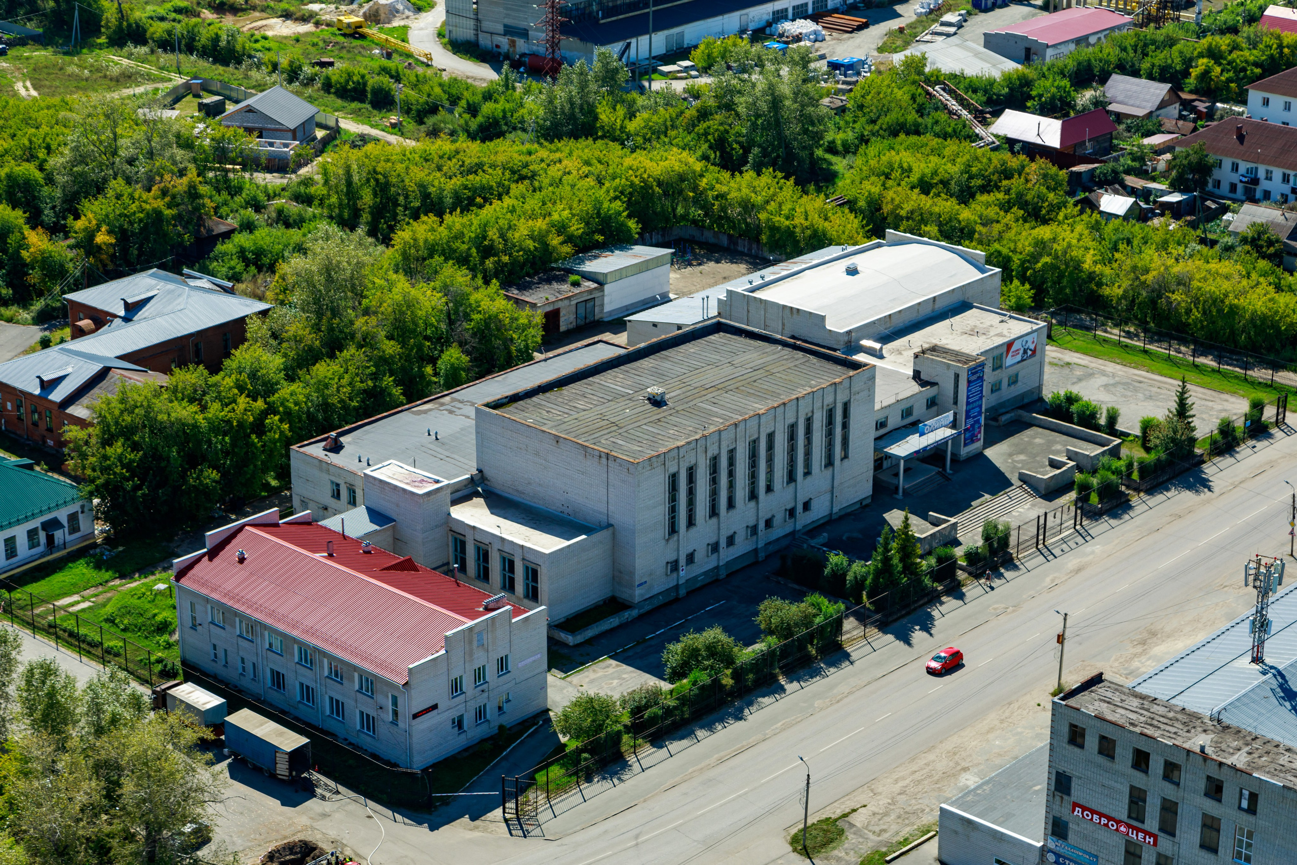 Город с высоты птичьего полёта. Фотограф Андрей Гузеев