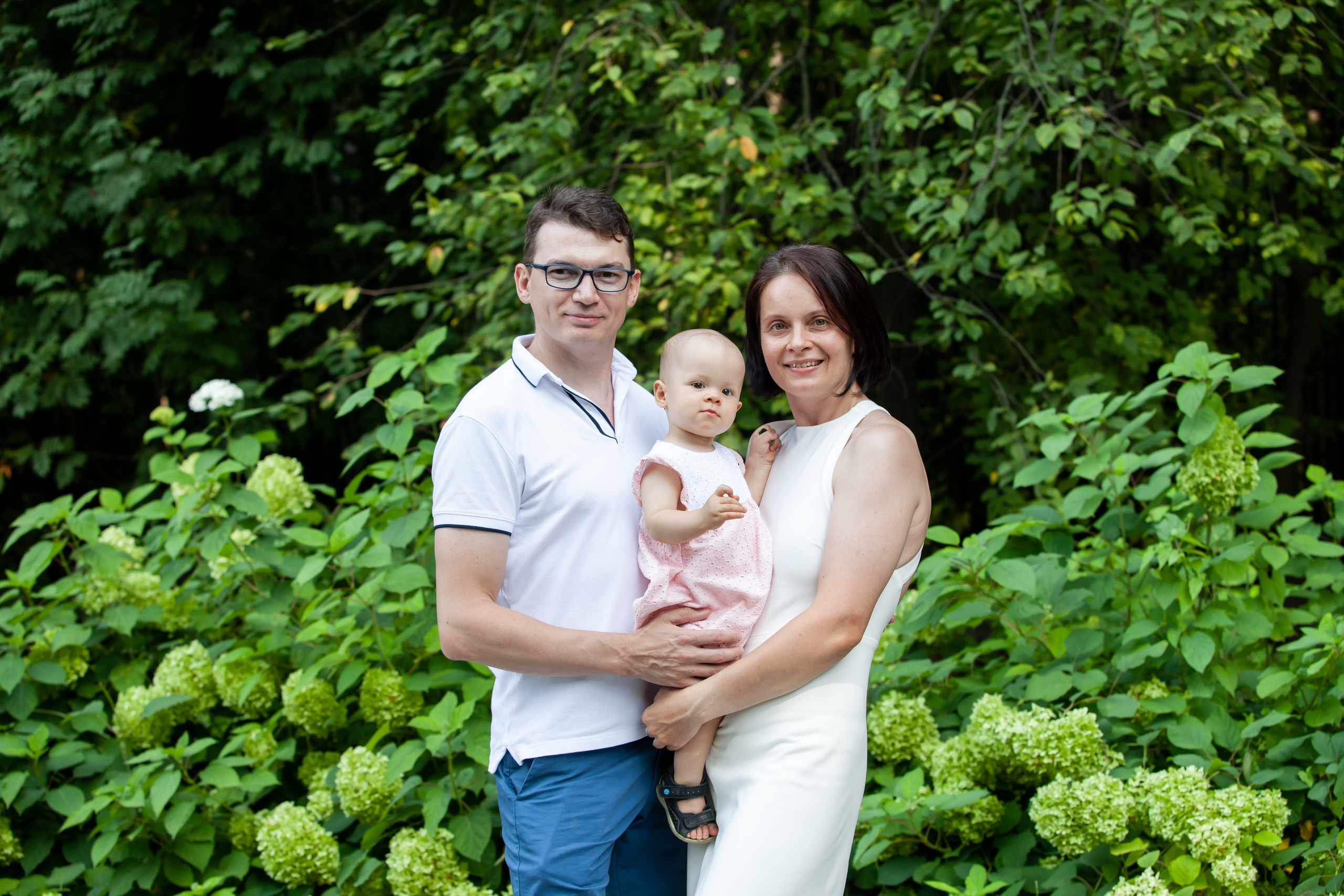 Семейная фотосессия в парке. Фотографы в Москве Светлана Устинова и Сергей Грачев