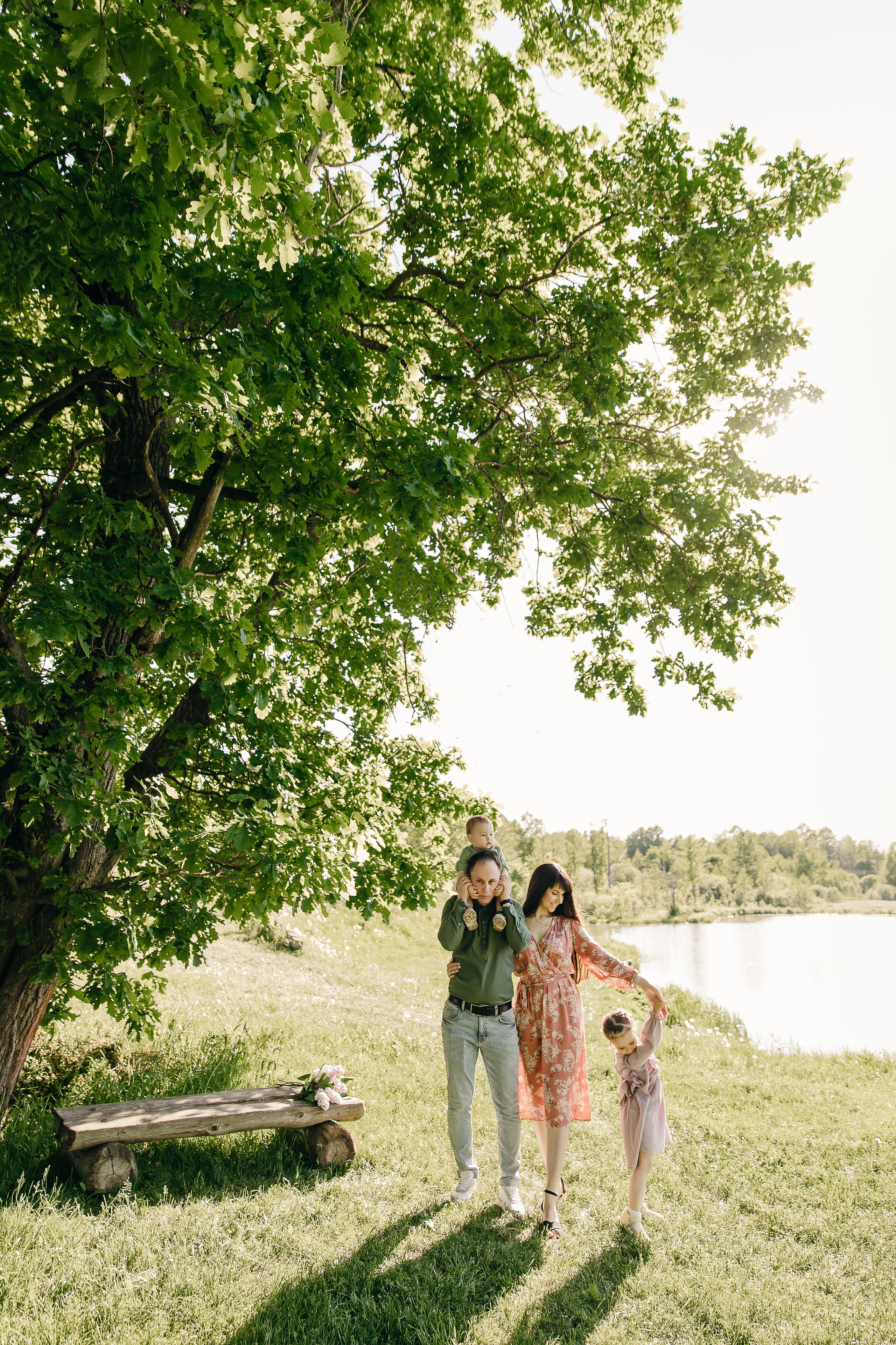 Екатерина, Алексей, Соня и Егор. Свадебный и семейный фотограф Александра Кос