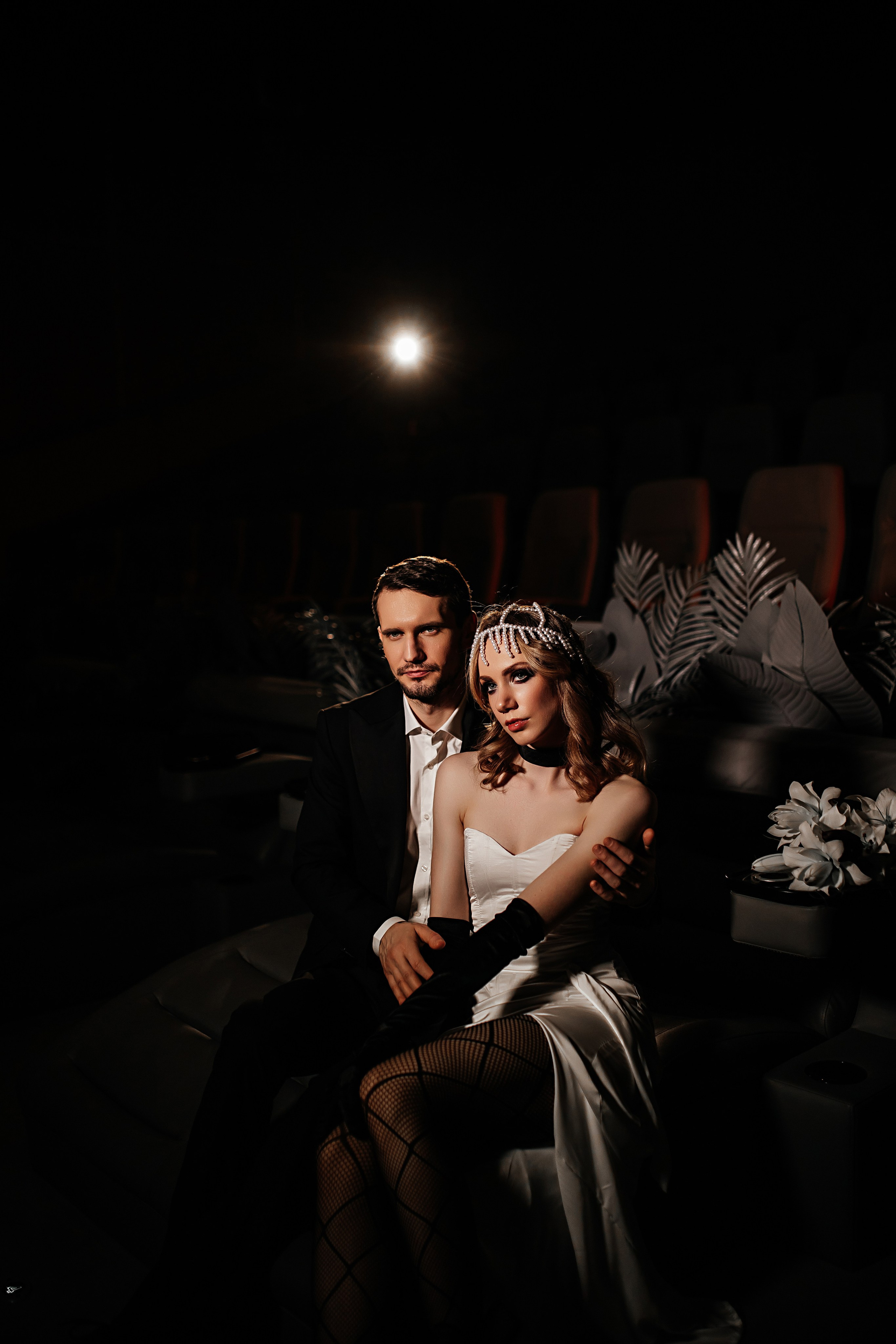 Свадьба в кинотеатре. Фотограф Санкт-Петербург Раднаева Юлия