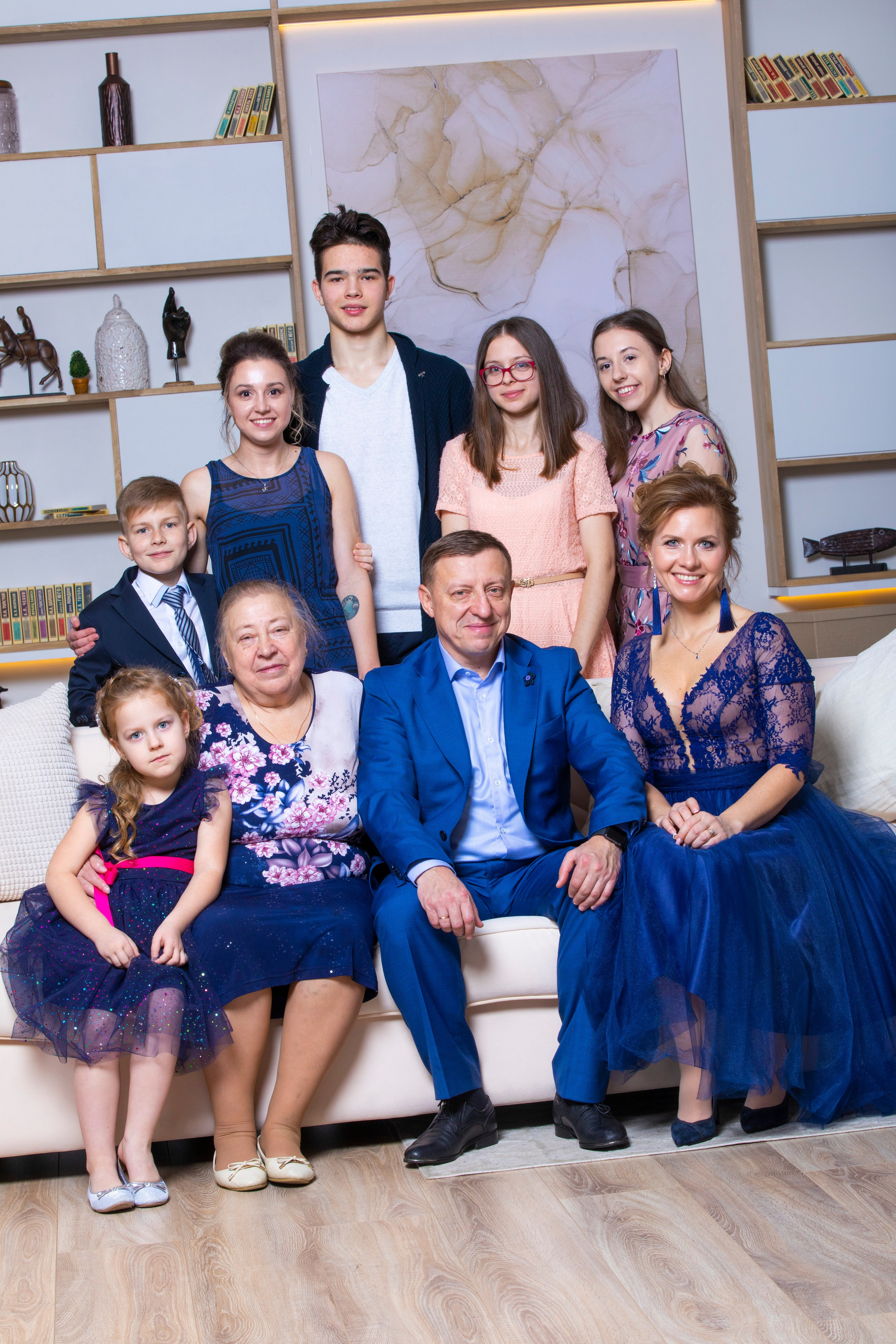 Семейные Съёмки в студии. ФОТОХУДОЖНИК