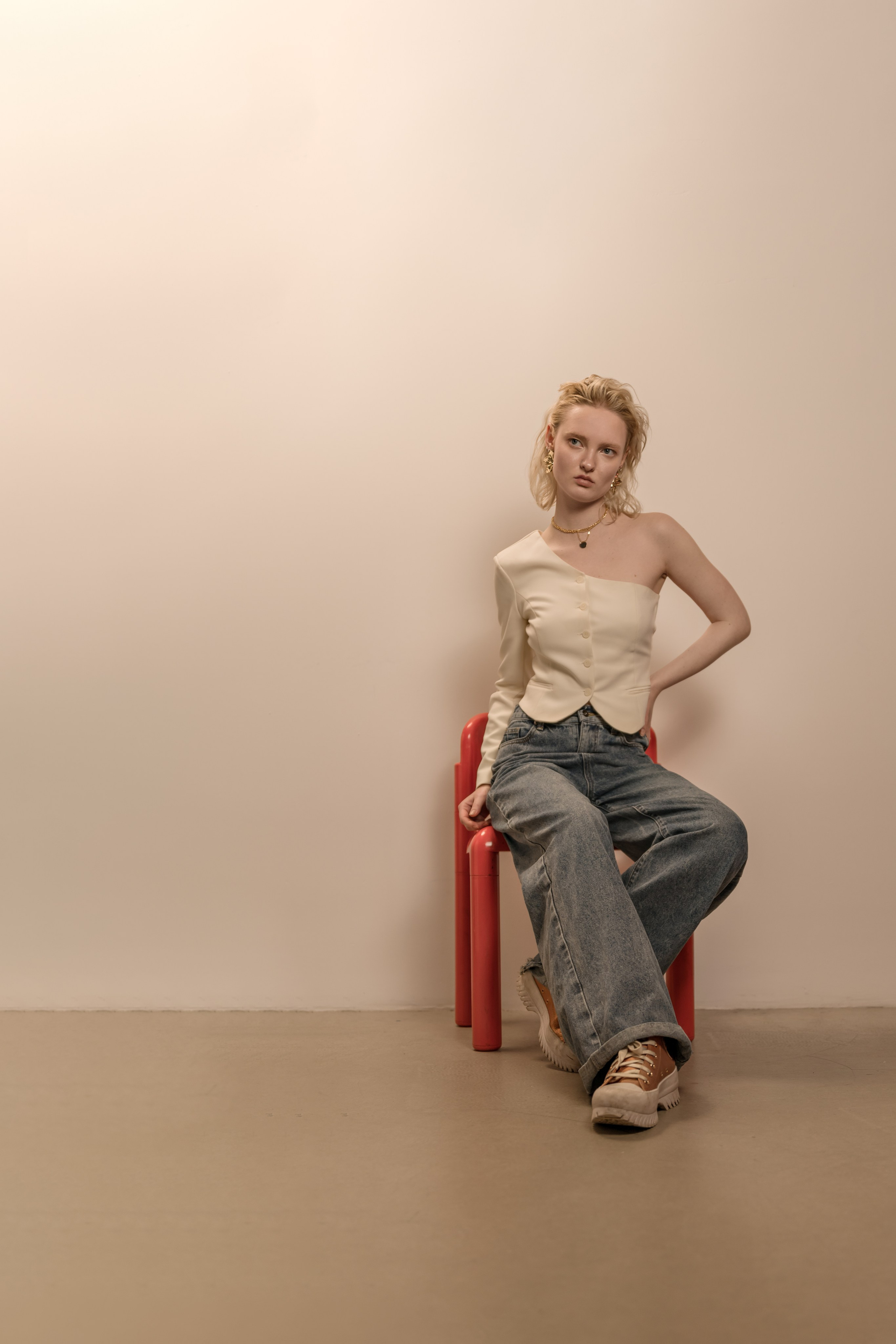 Съемки в студии