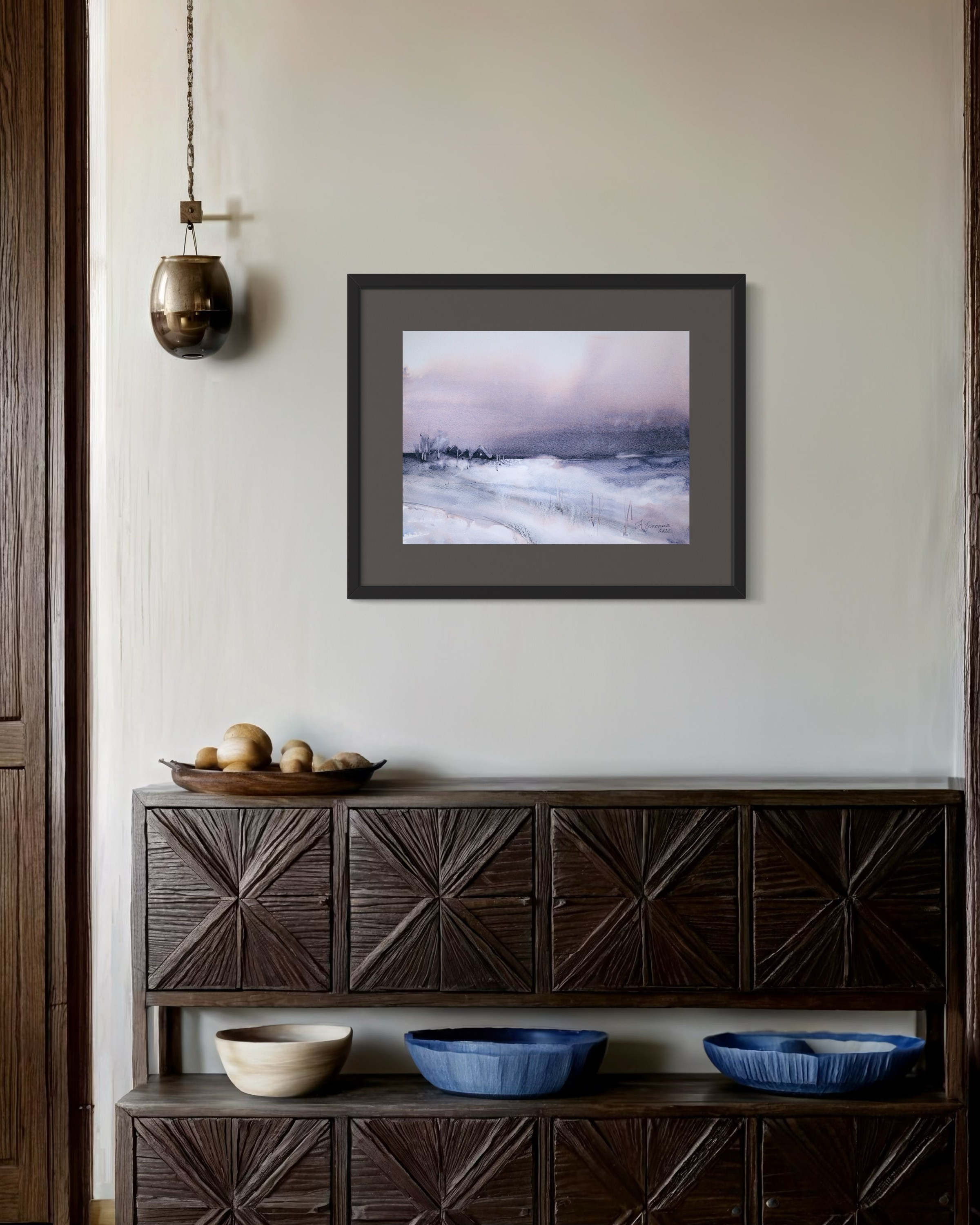 Пейзаж 7 серии ЗИМА (29×39 см) 7 000 р. ГАЛЕРЕЯ