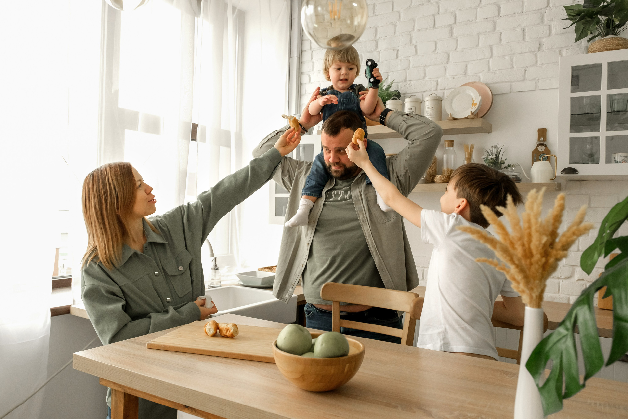Домашняя съемка семьи Ольги