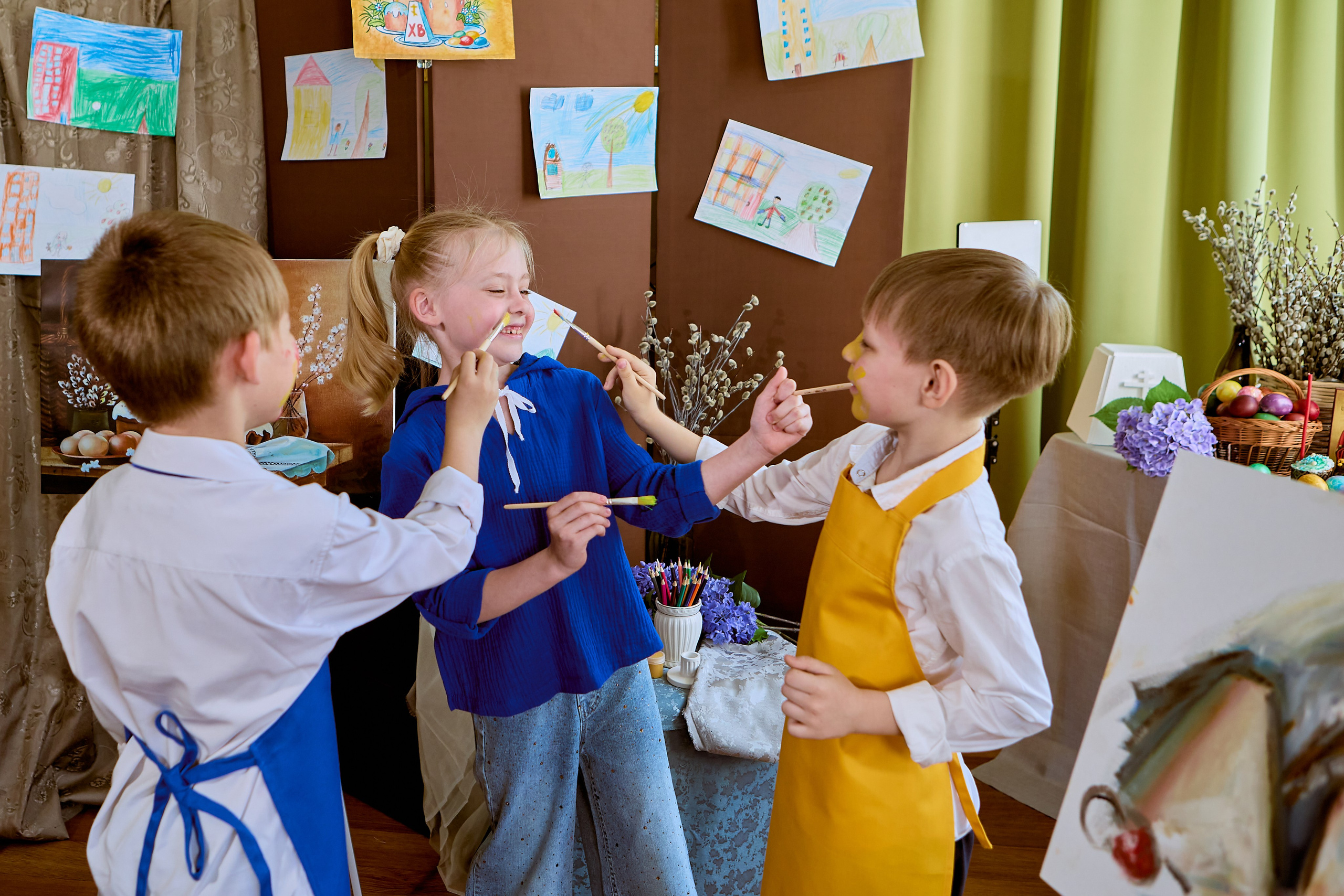 Творческая фотосессия художники