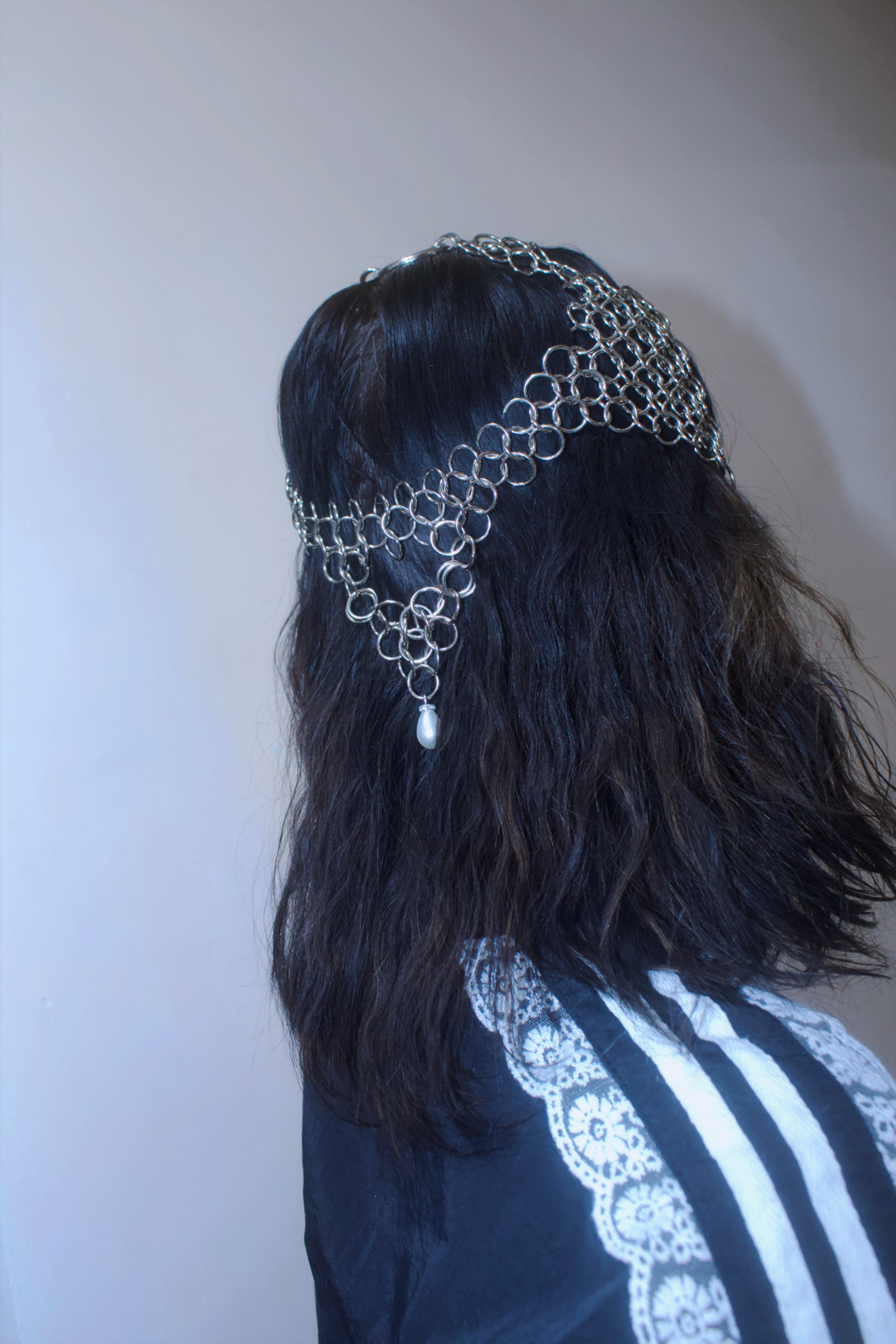 Головные уборы из кольчуги. Украшения из кольчуги в Москве Соня Спросонья