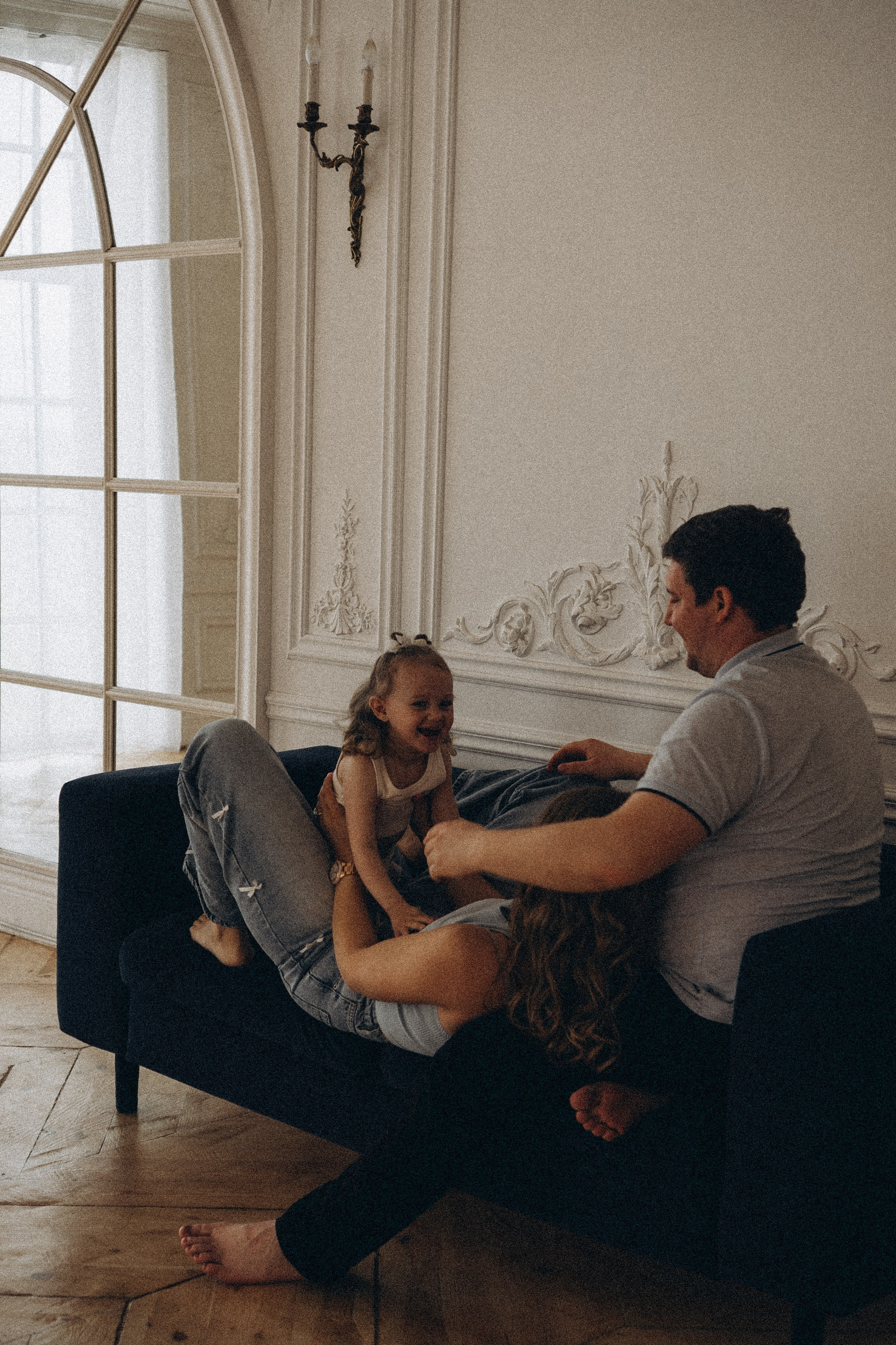 Семейная история в студии. Профессиональный фотограф, Санкт-Петербург — Виктория Богомолова