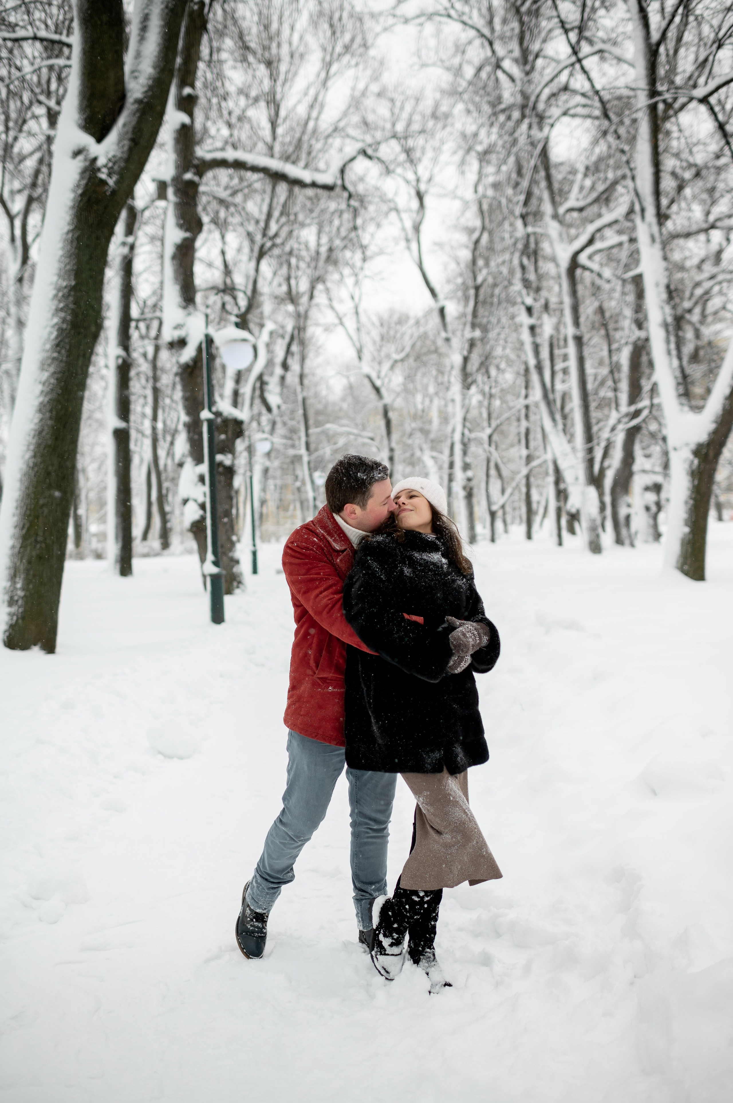 Зимняя прогулка Валерия, Андрей и Егор. Портретный, семейный и свадебный фотограф в Санкт-Петербурге и в Пушкине Ширяев Денис