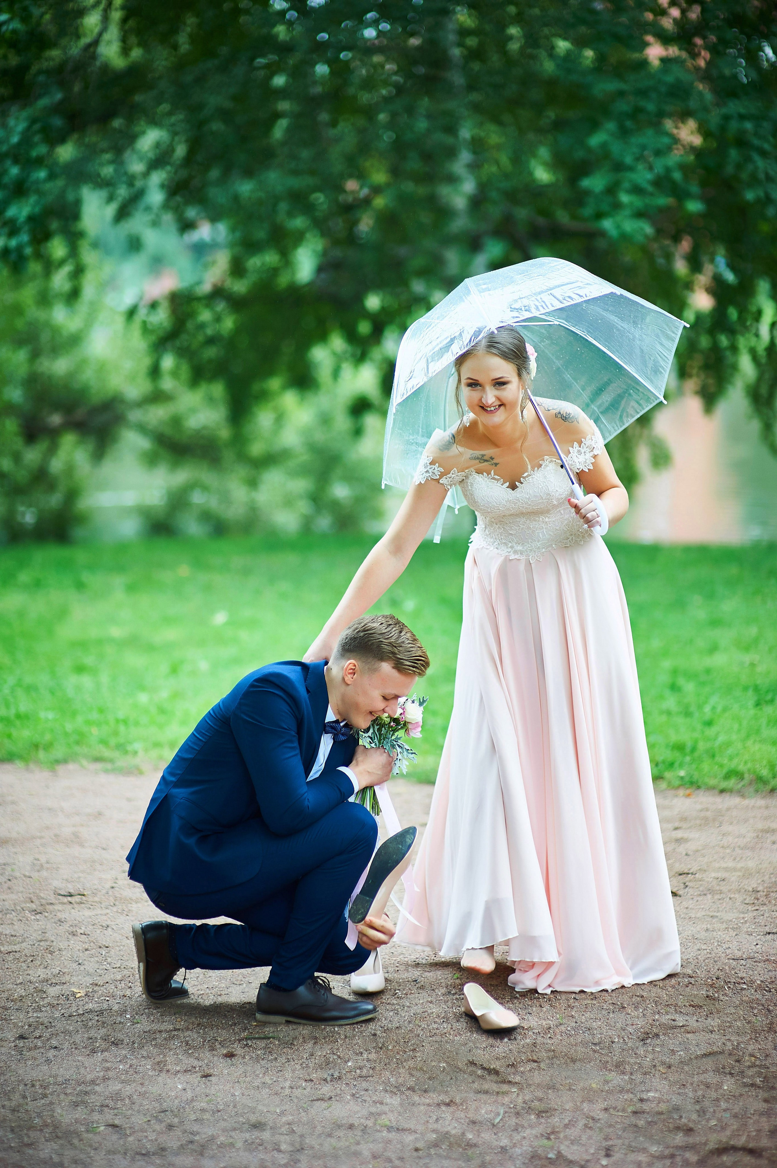 Ульяна и Дмитрий (свадебная прогулка в Сестрорецке под дождем, , фотосессия в верхнем парке Петергофа). Портретный, семейный и свадебный фотограф в Санкт-Петербурге и в Пушкине Ширяев Денис