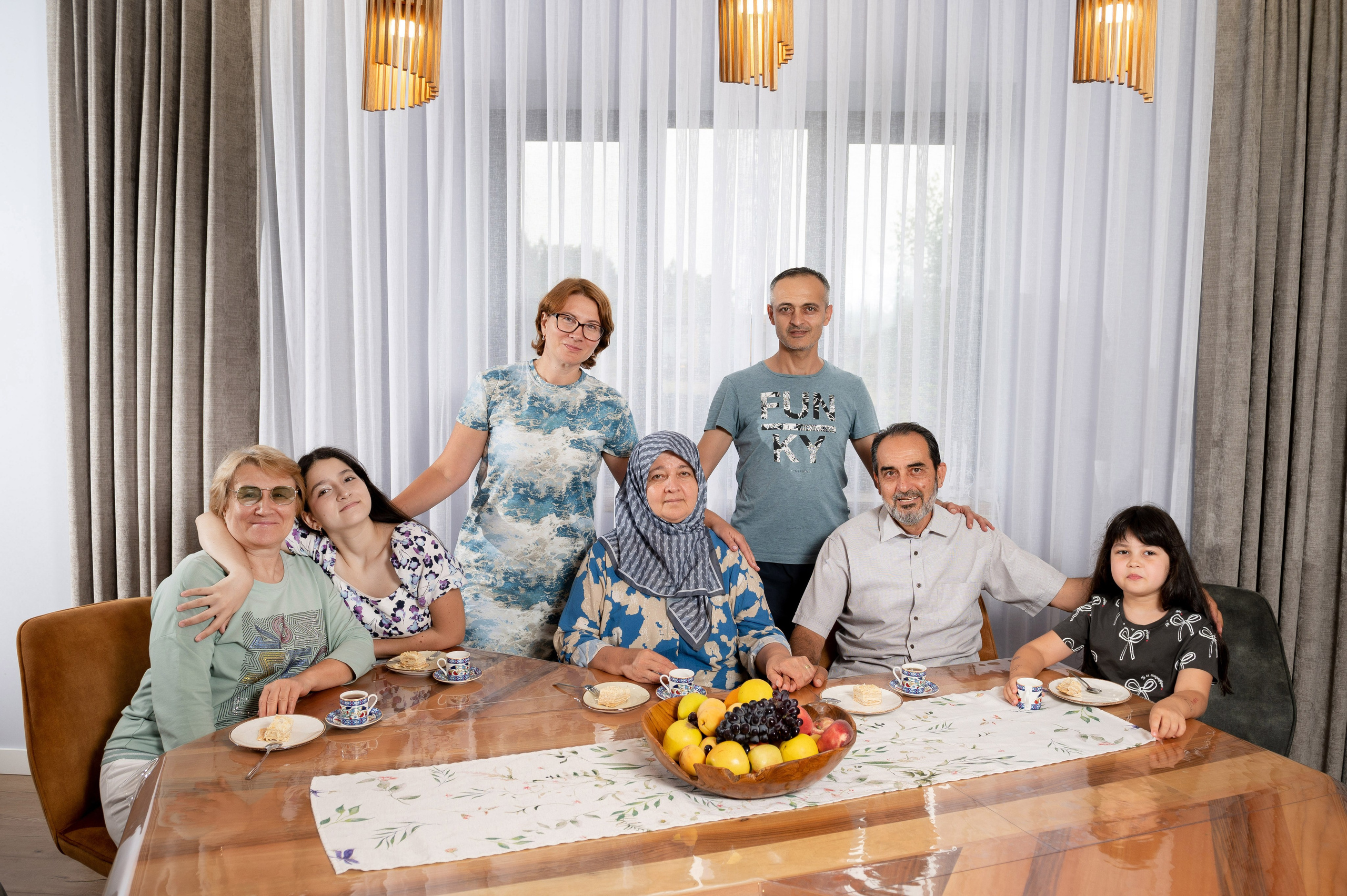 Семейная фотосессия в коттедже. Портретный, семейный и свадебный фотограф в Санкт-Петербурге и в Пушкине Ширяев Денис