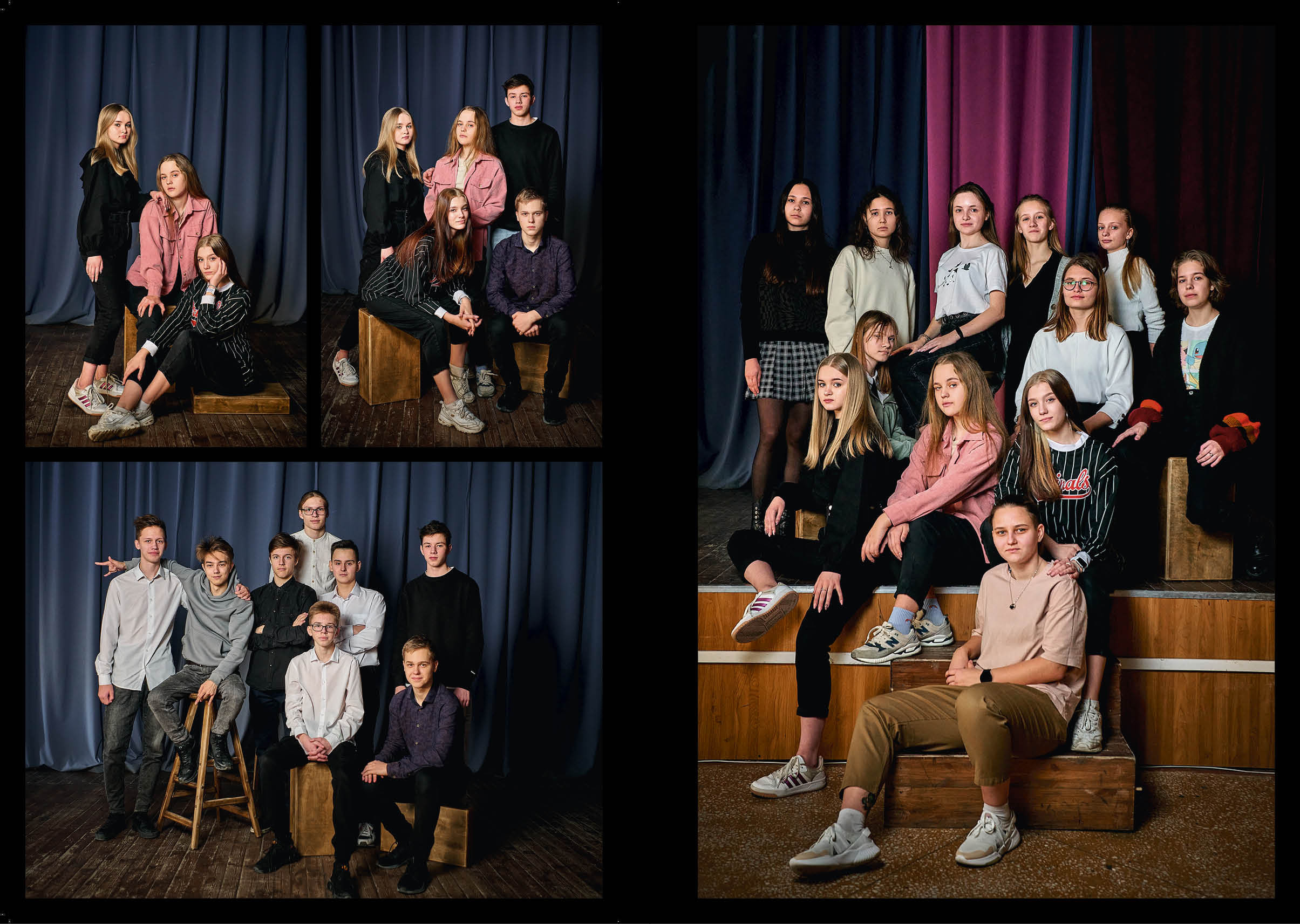 Фотоальбом для лицея «Сигма». Семейный и детский фотограф в Барнауле Екатерина Иванова