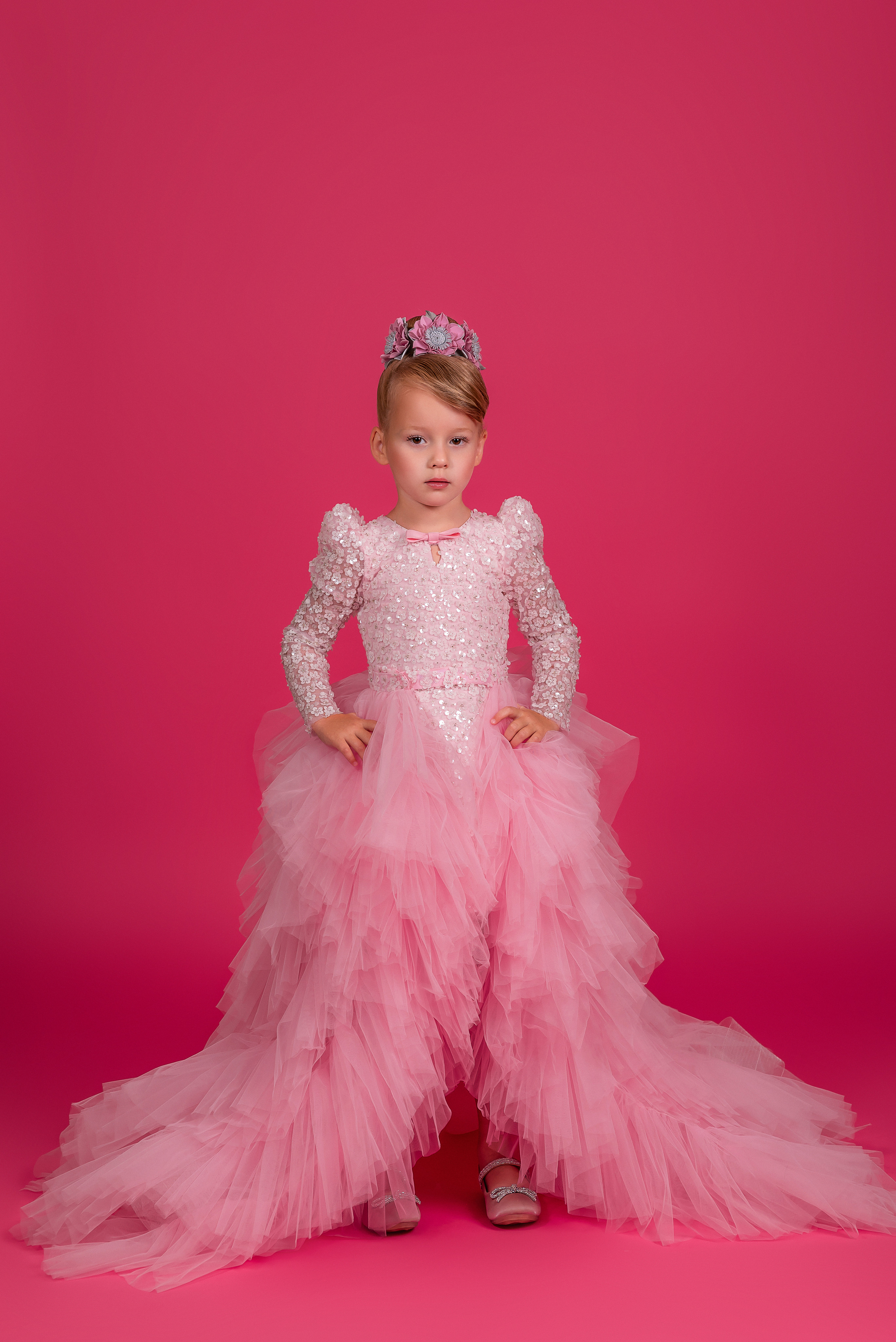 Полина в платьях. Семейный и детский фотограф Наталья Горда