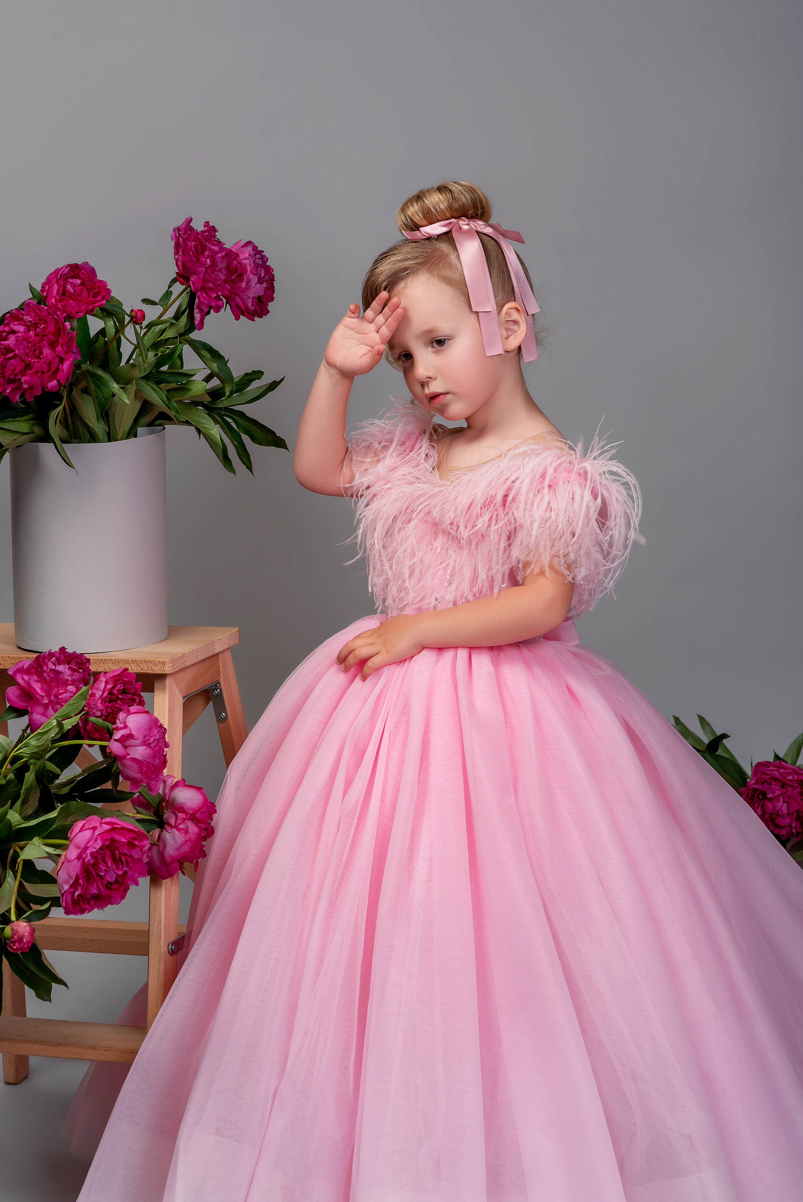 Полина в платьях. Семейный и детский фотограф Наталья Горда