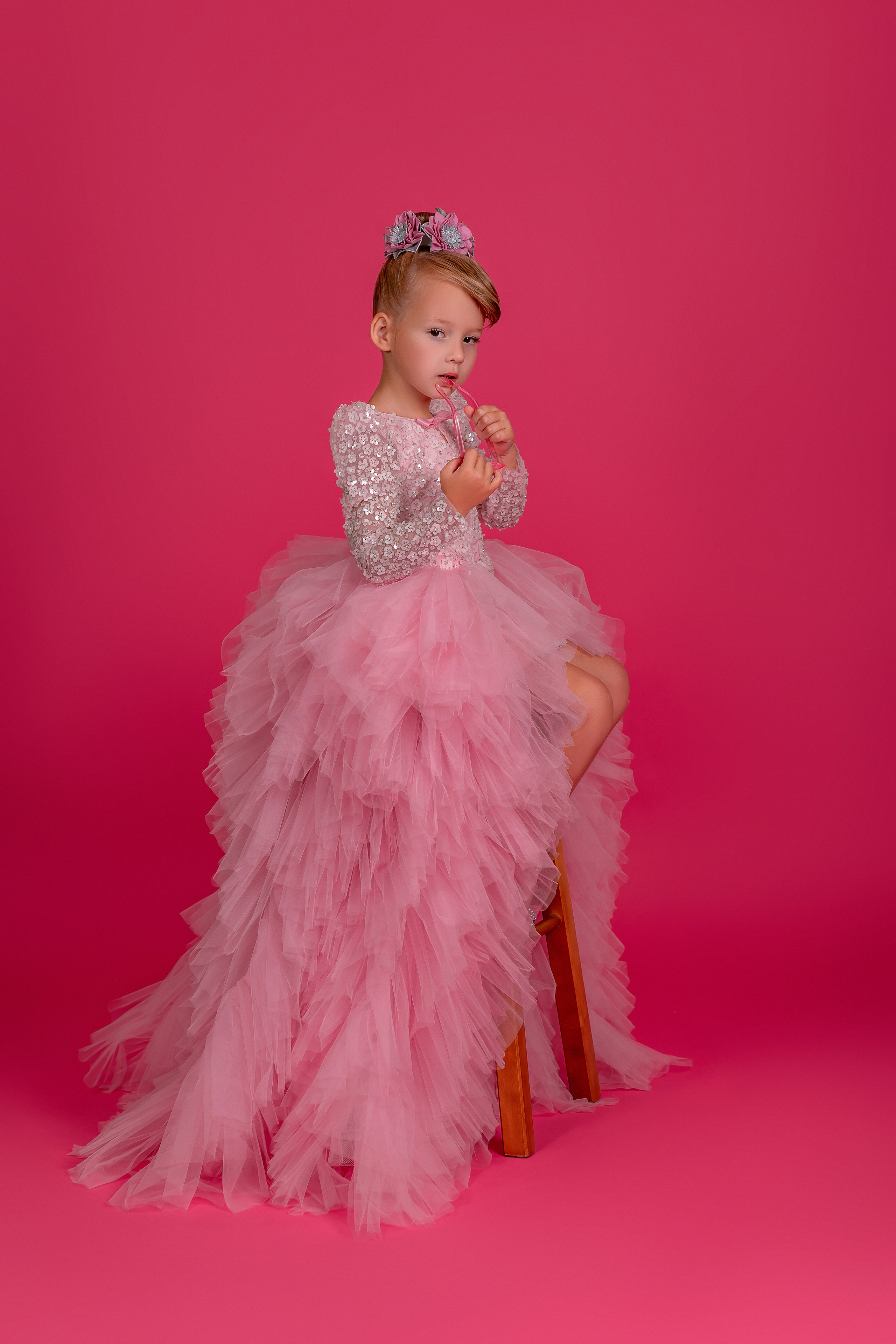 Полина в платьях. Семейный и детский фотограф Наталья Горда