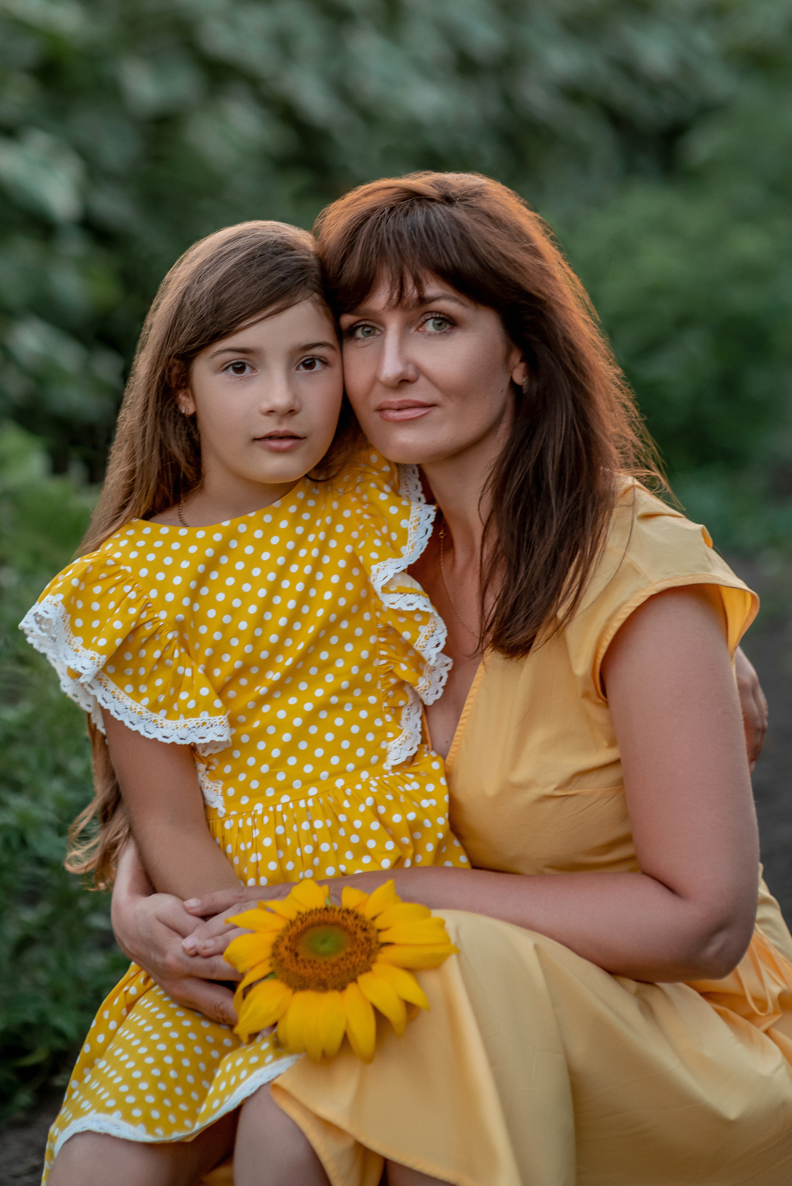 Семейная съемка в подсолнухах. Семейный и детский фотограф Наталья Горда