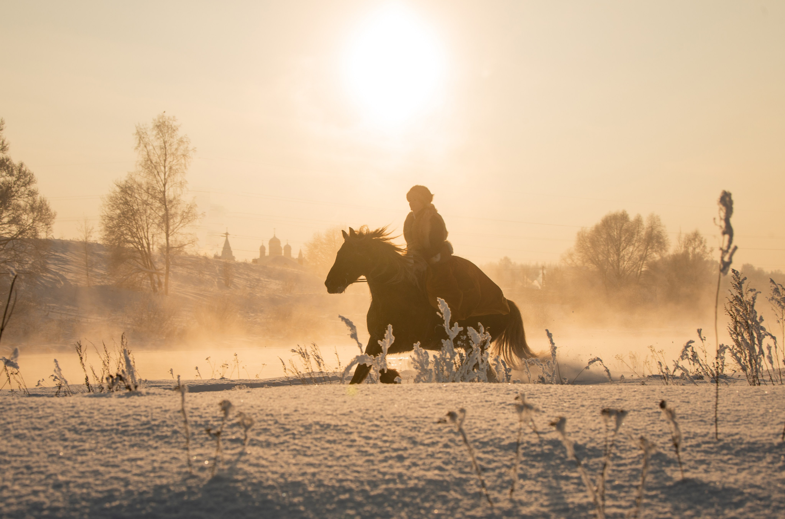 Псовая охота Аванпост. Конный фотограф в Саратове Юлия Иванова