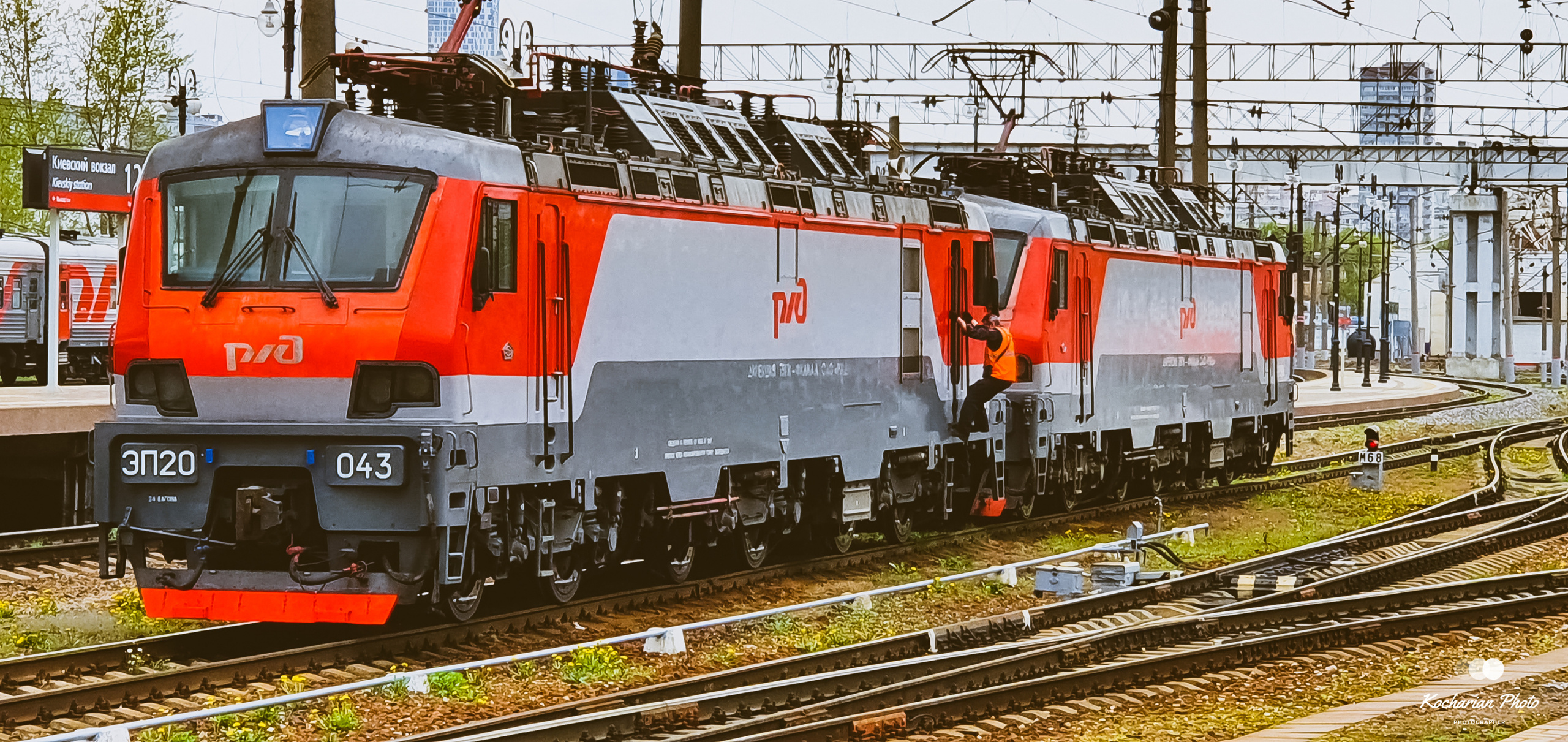 Железная дорога. Photographer K.A.D