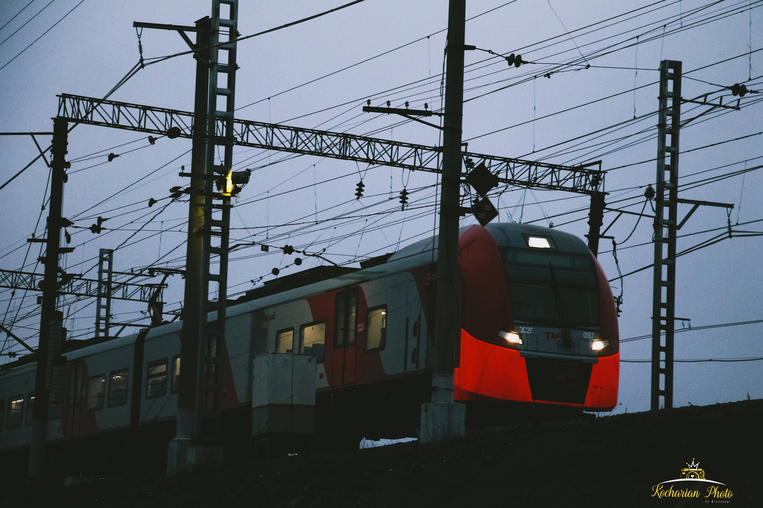 Железная дорога. Photographer K.A.D