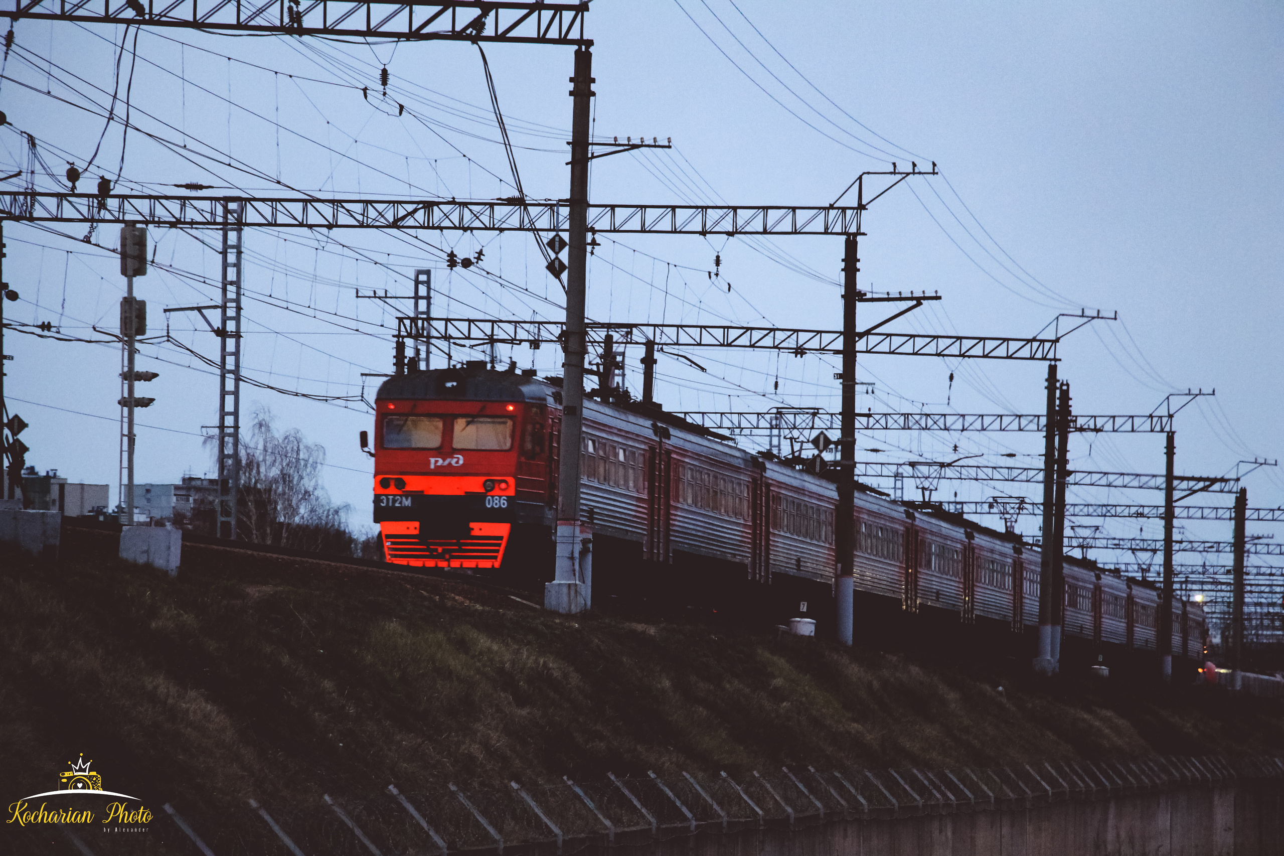 Железная дорога. Photographer K.A.D