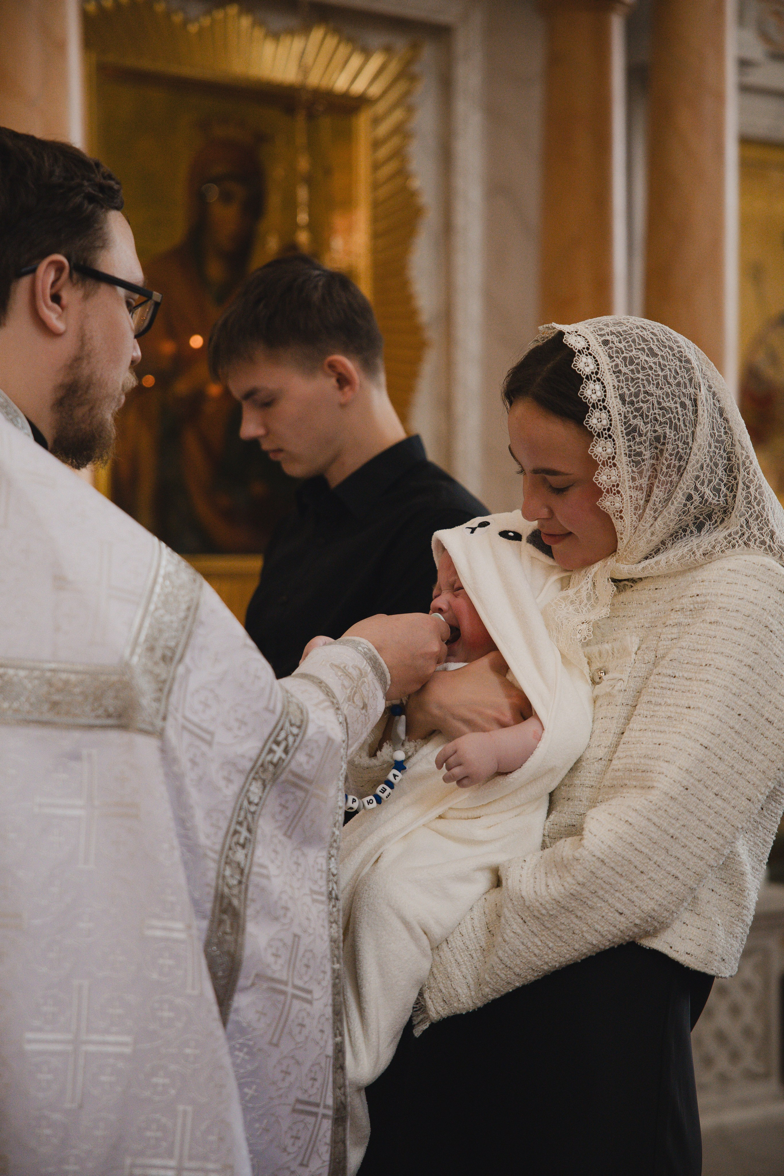 Крещение Кирюши. Фотограф Ломакина Анастасия